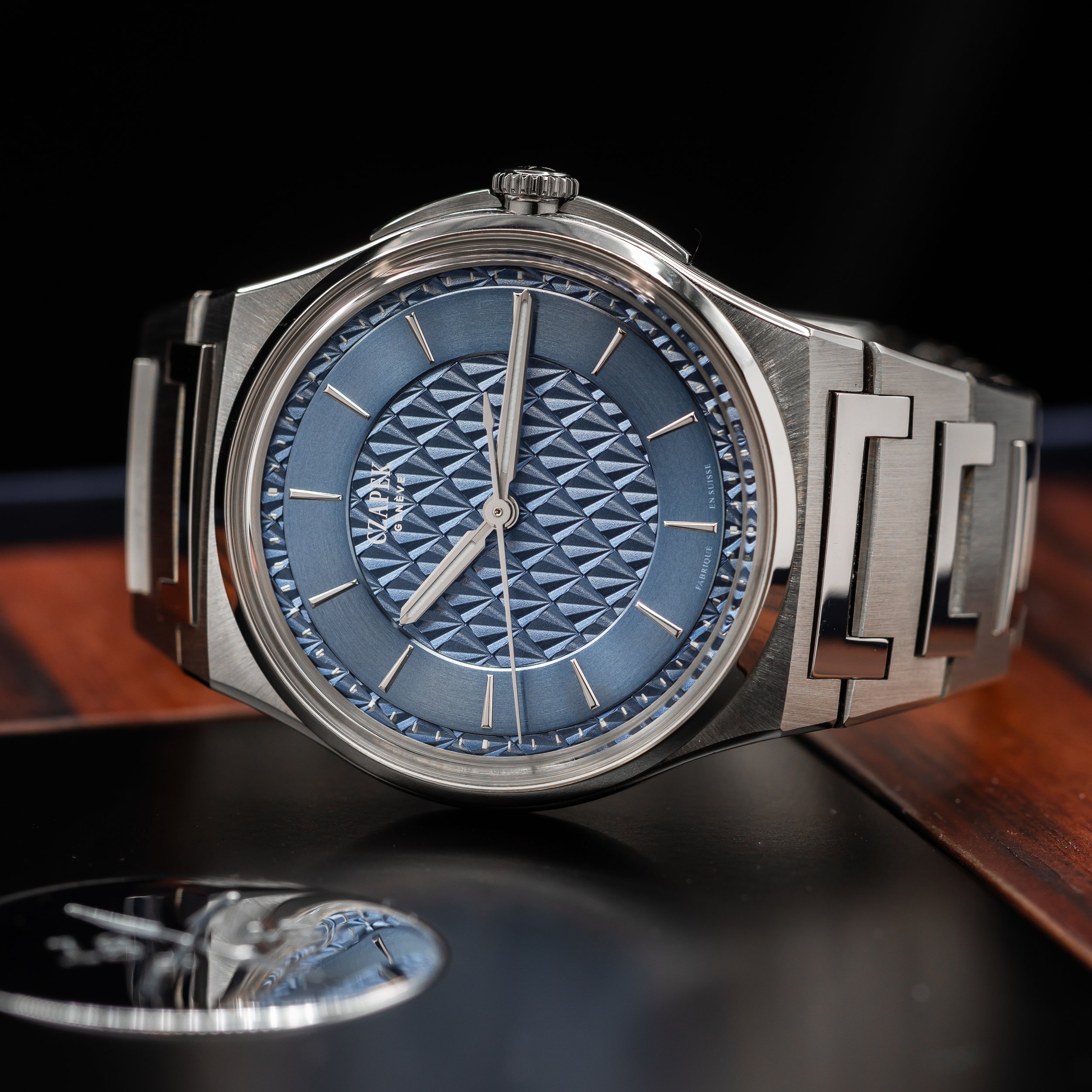 Czapek Antarctique Passage De Drake, 99 piece Sashiko dial, 38.5mm