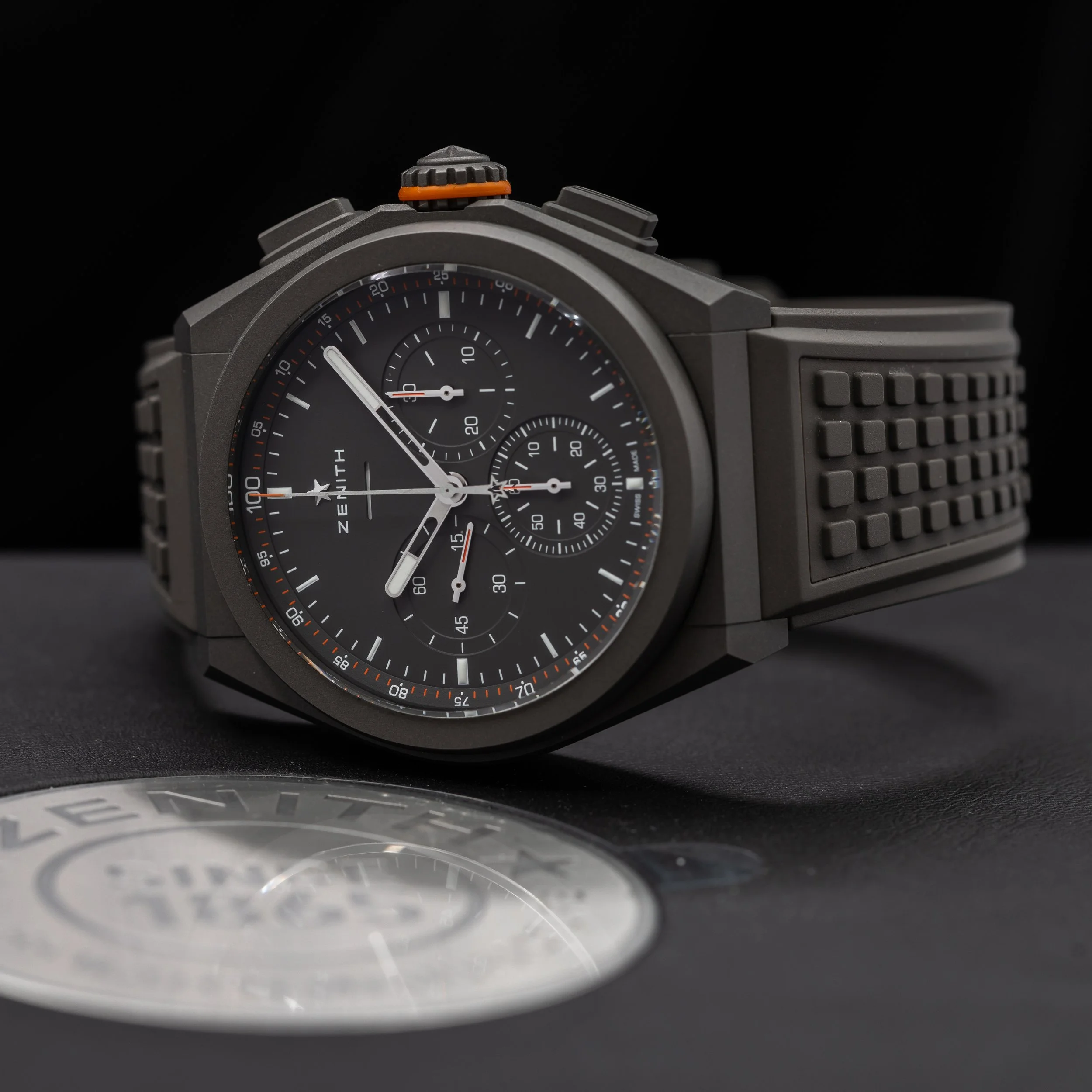 Zenith Defy El Primero 21 Land Rover LE, matte grey titanium