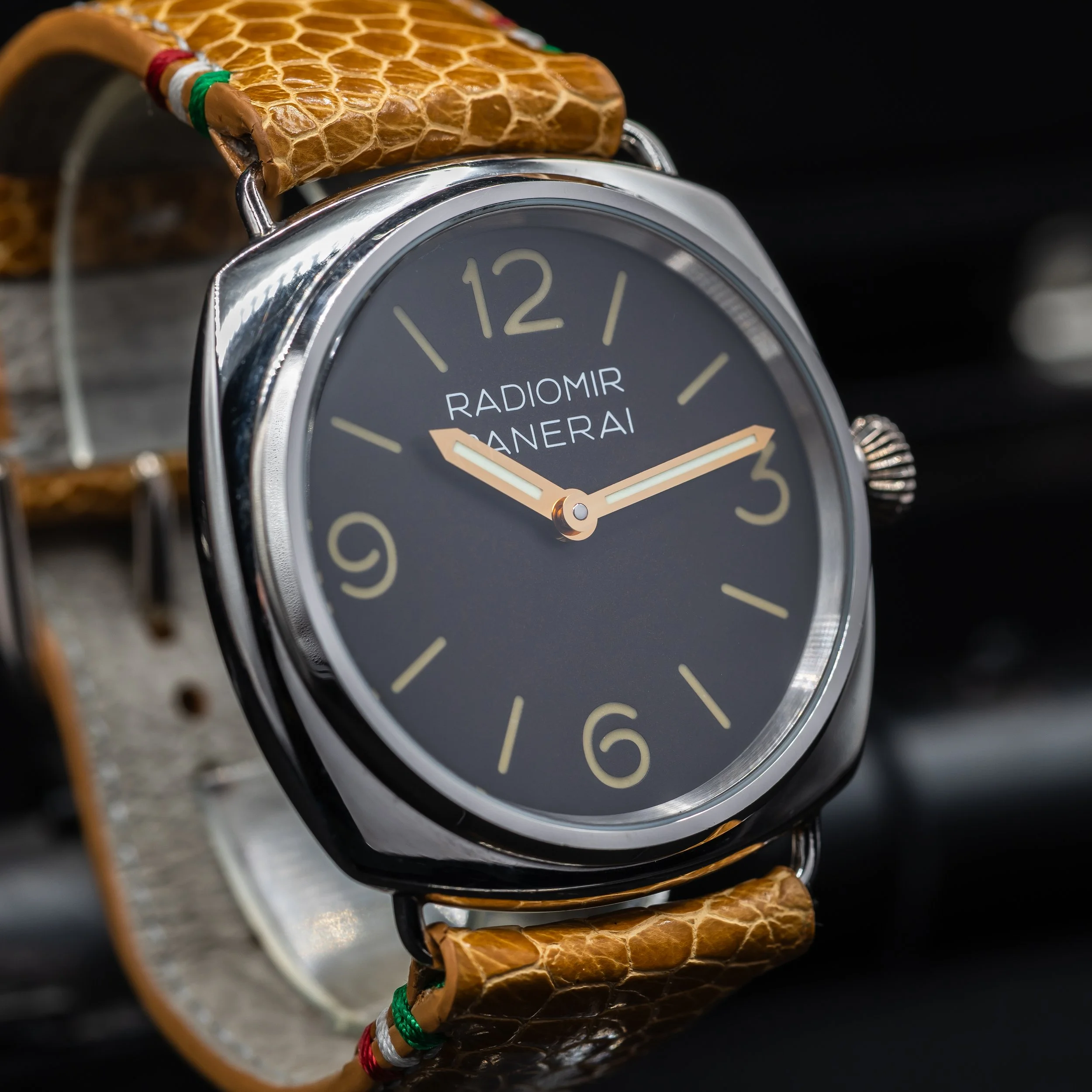 Panerai 21 Radiomir in Platinum, Rolex movement special edition