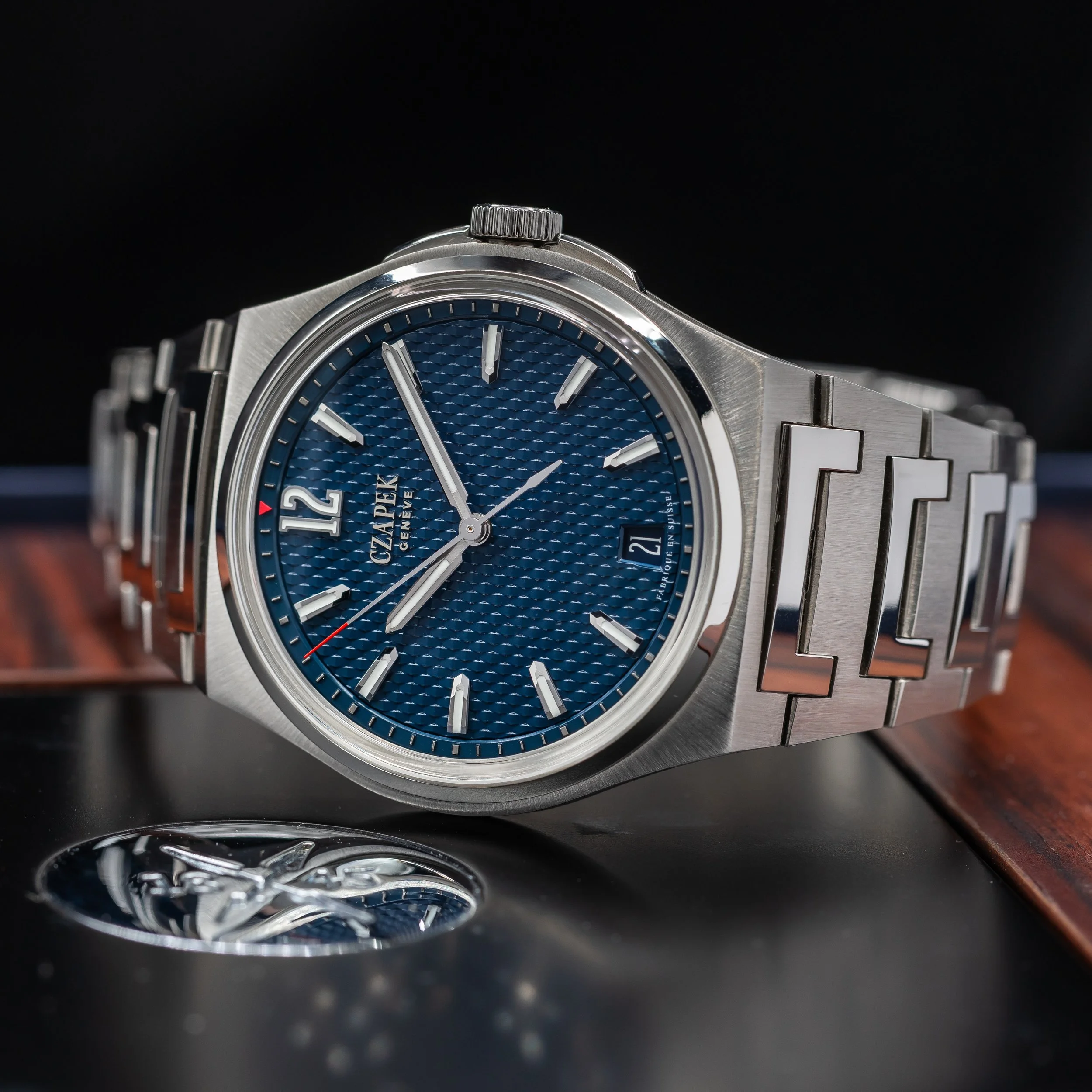Czapek Antarctique Passage De Drake, Deep Blue dial, 40.5mm