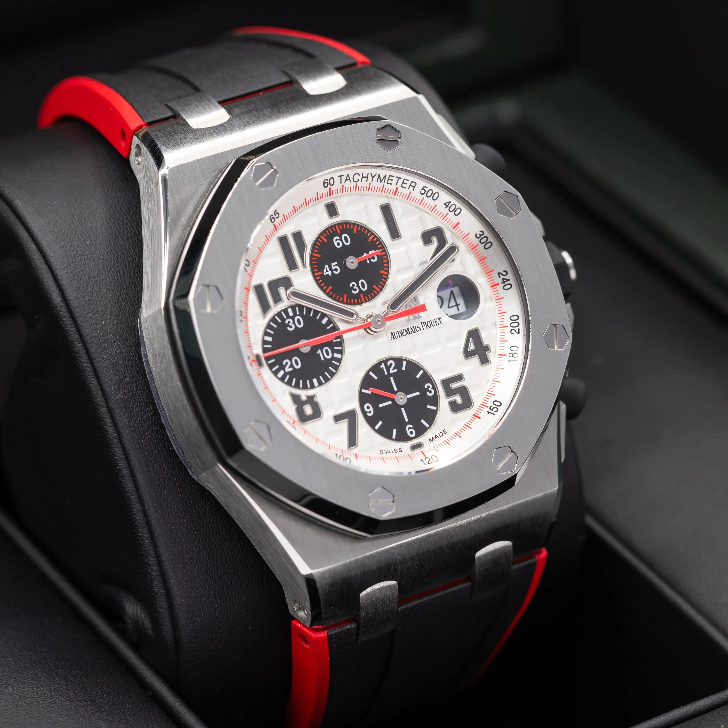 Audemars Piguet Royal Oak Offshore in steel, white Panda dial 42mm