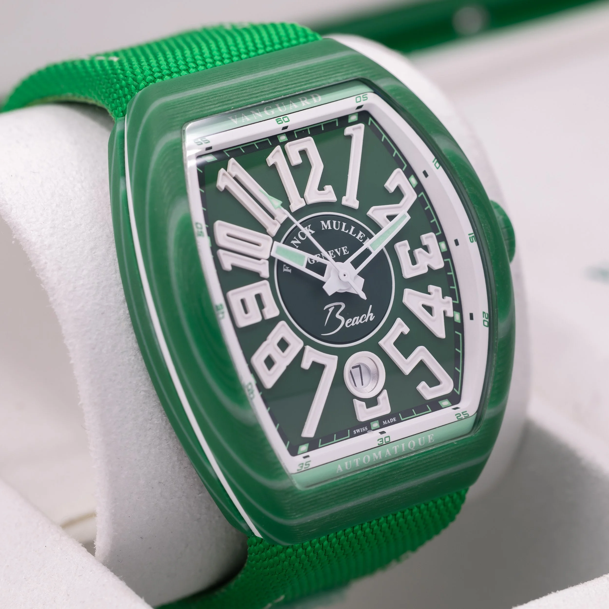 Franck Muller Vanguard Beach Green 41mm, Beach limited edition