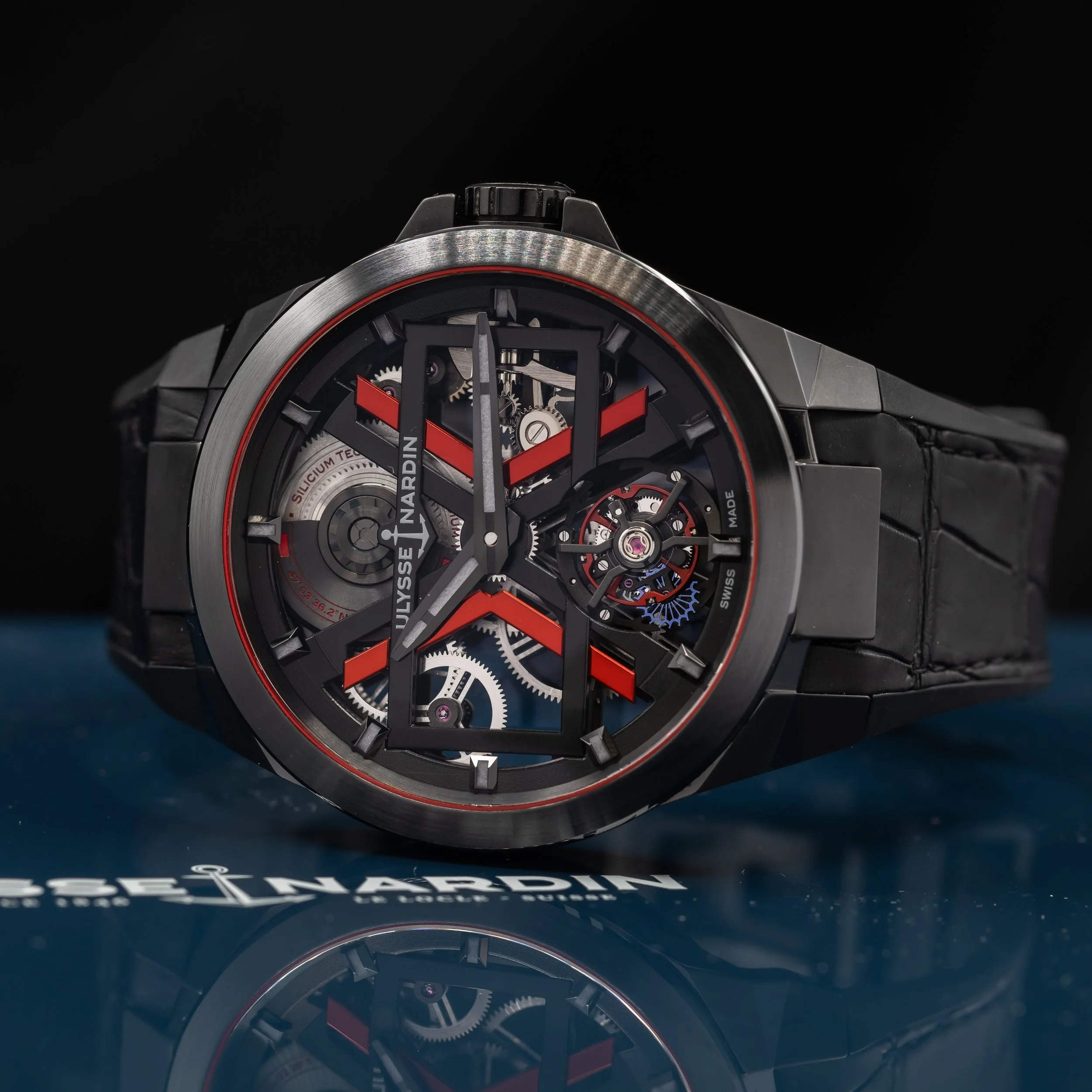 Ulysse Nardin Blast Tourbillon Skeleton Titanium 45mm Full Set