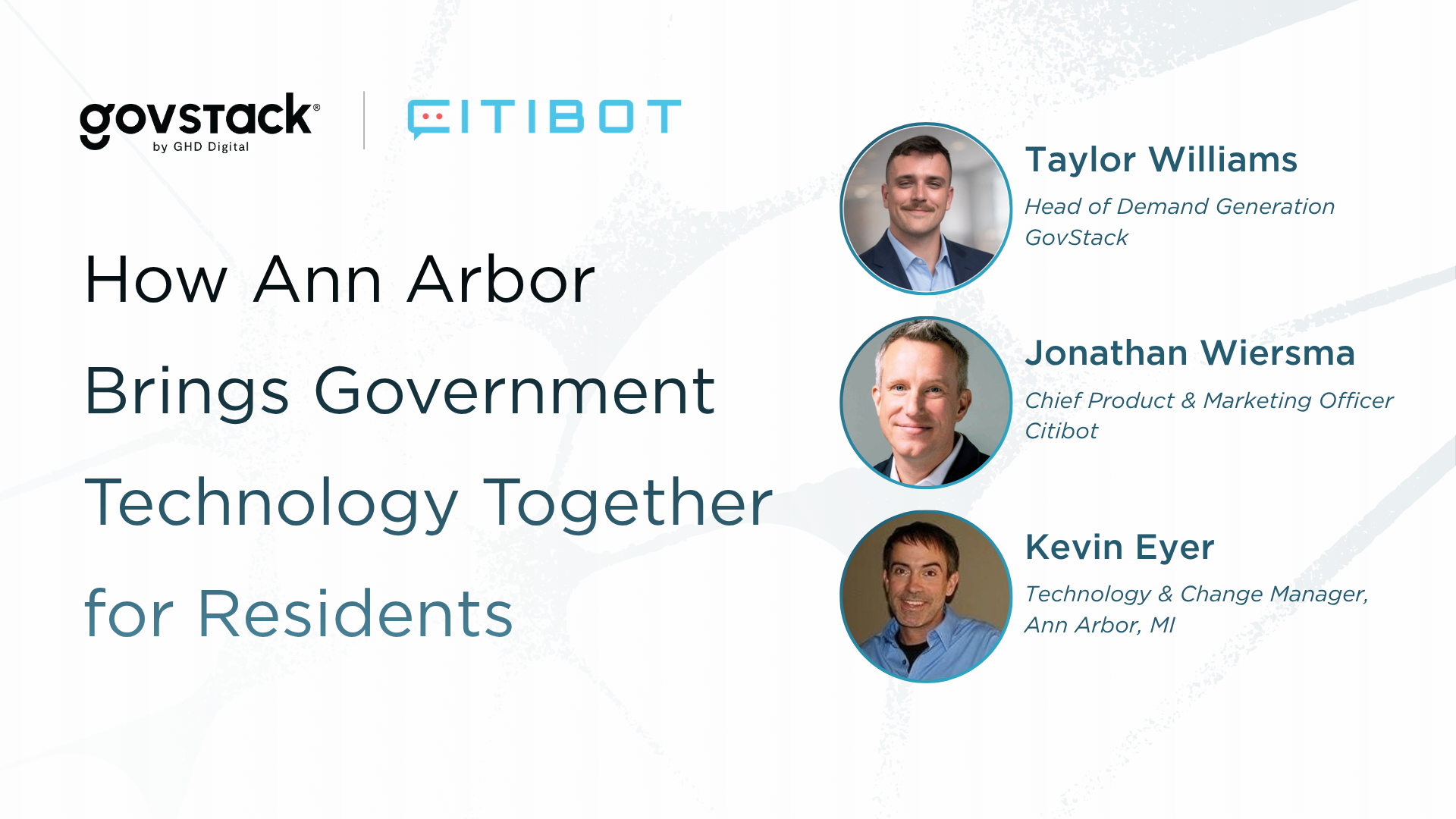 Webinar: How Ann Arbor Brings Government Technology Together for Residents