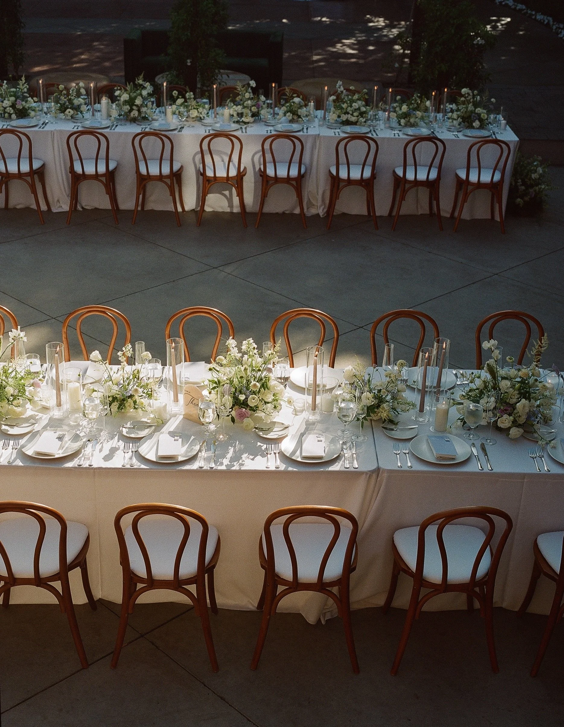Intentional details that warm a space for the biggest memories yet. This intimate space captured on film 🎞️

Planning &amp; Design @blush.events 
Venue @franciscangardens 
Photographer @mariweddingco 
Florals @wild_and_behold_florals