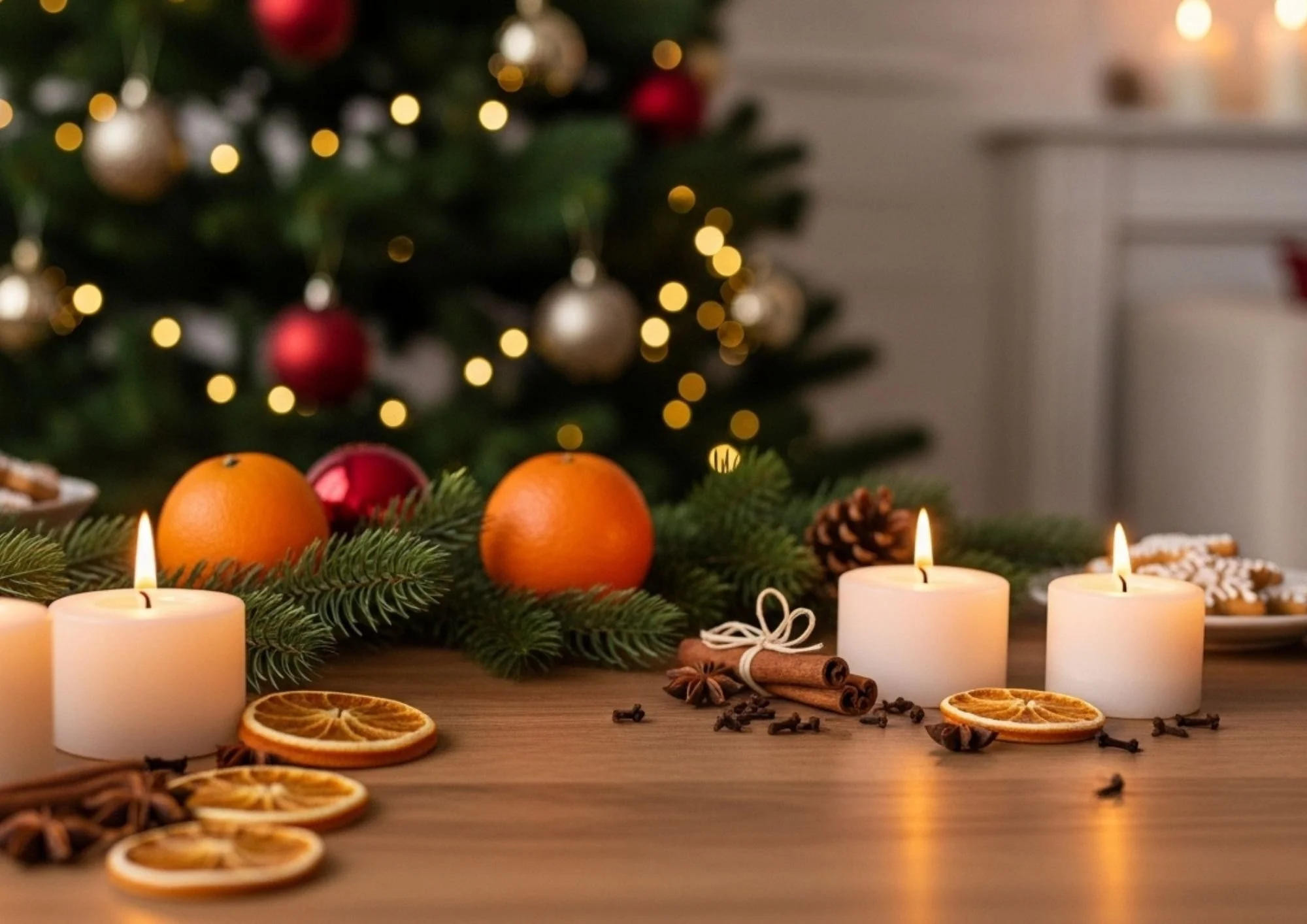 finishing touches for the holidays