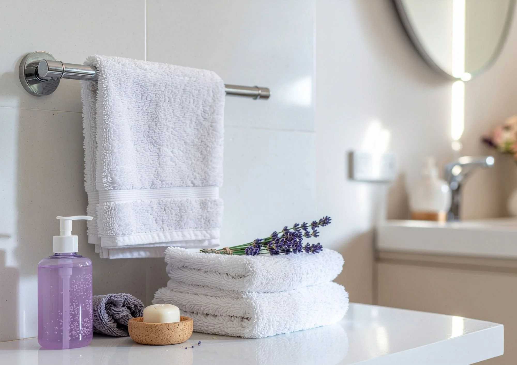 Sprucing up the bathroom