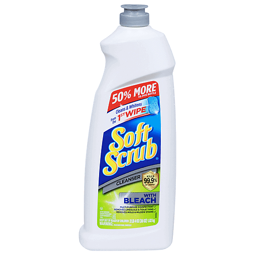 Bleach Cream Cleanser for hard water build-up