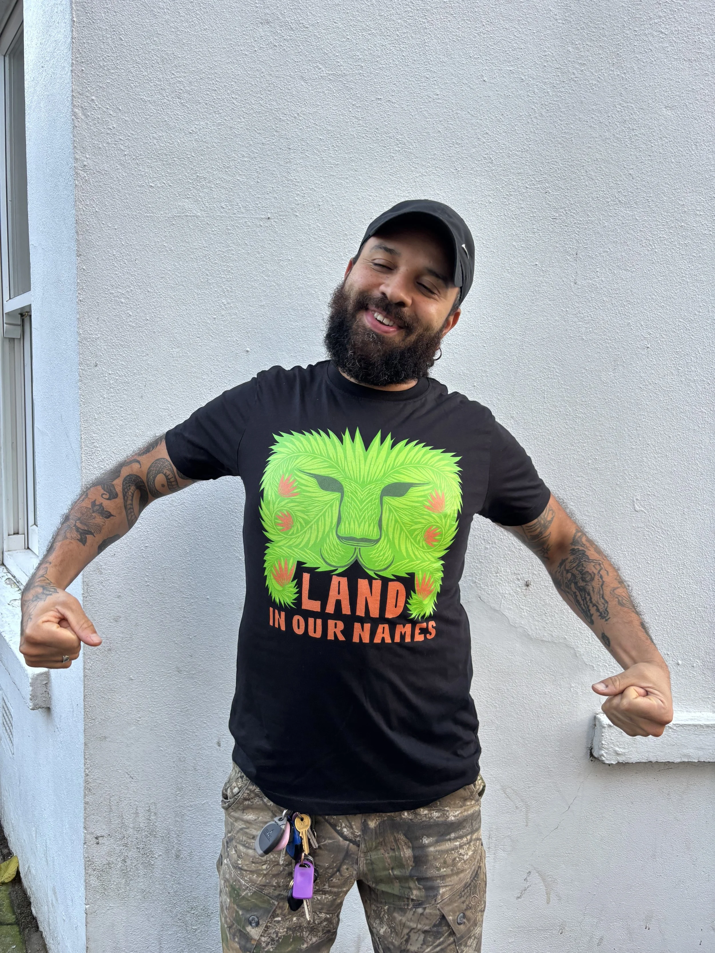 Land In Our Names T-Shirt (Black)