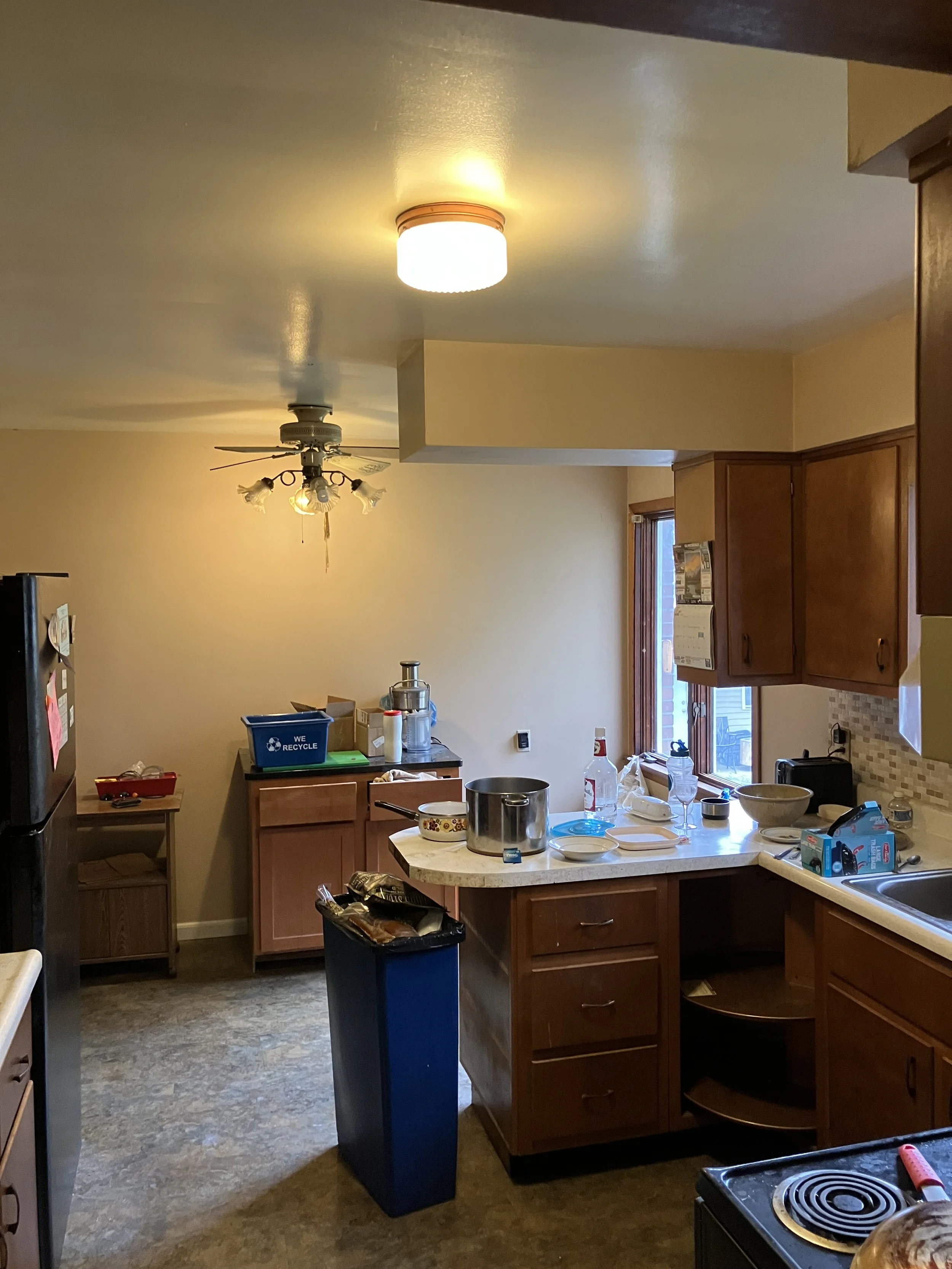 Before renovation — Olmsted Township home purchased as-is