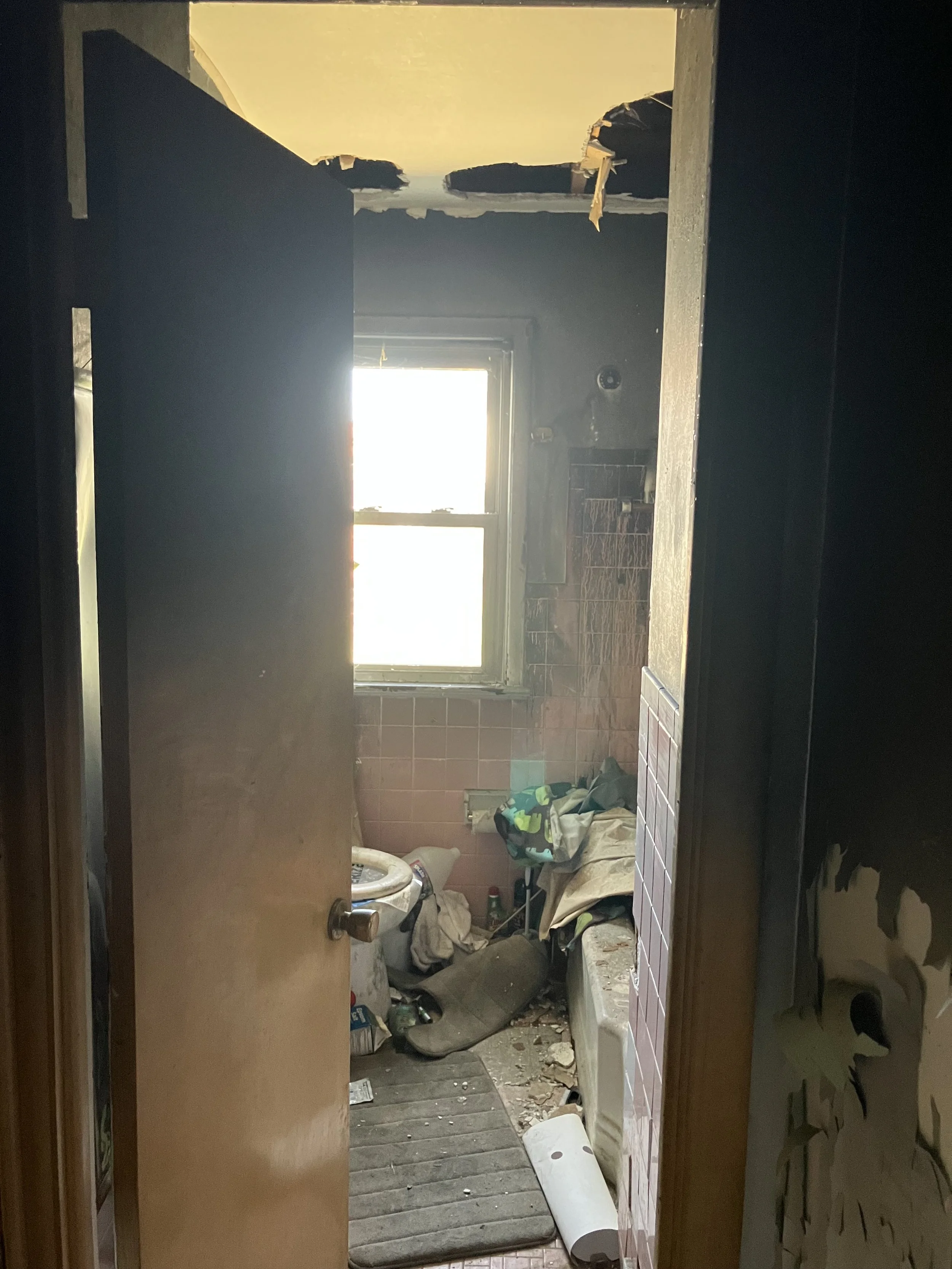 Before renovation — Wickliffe single-family home purchased as-is