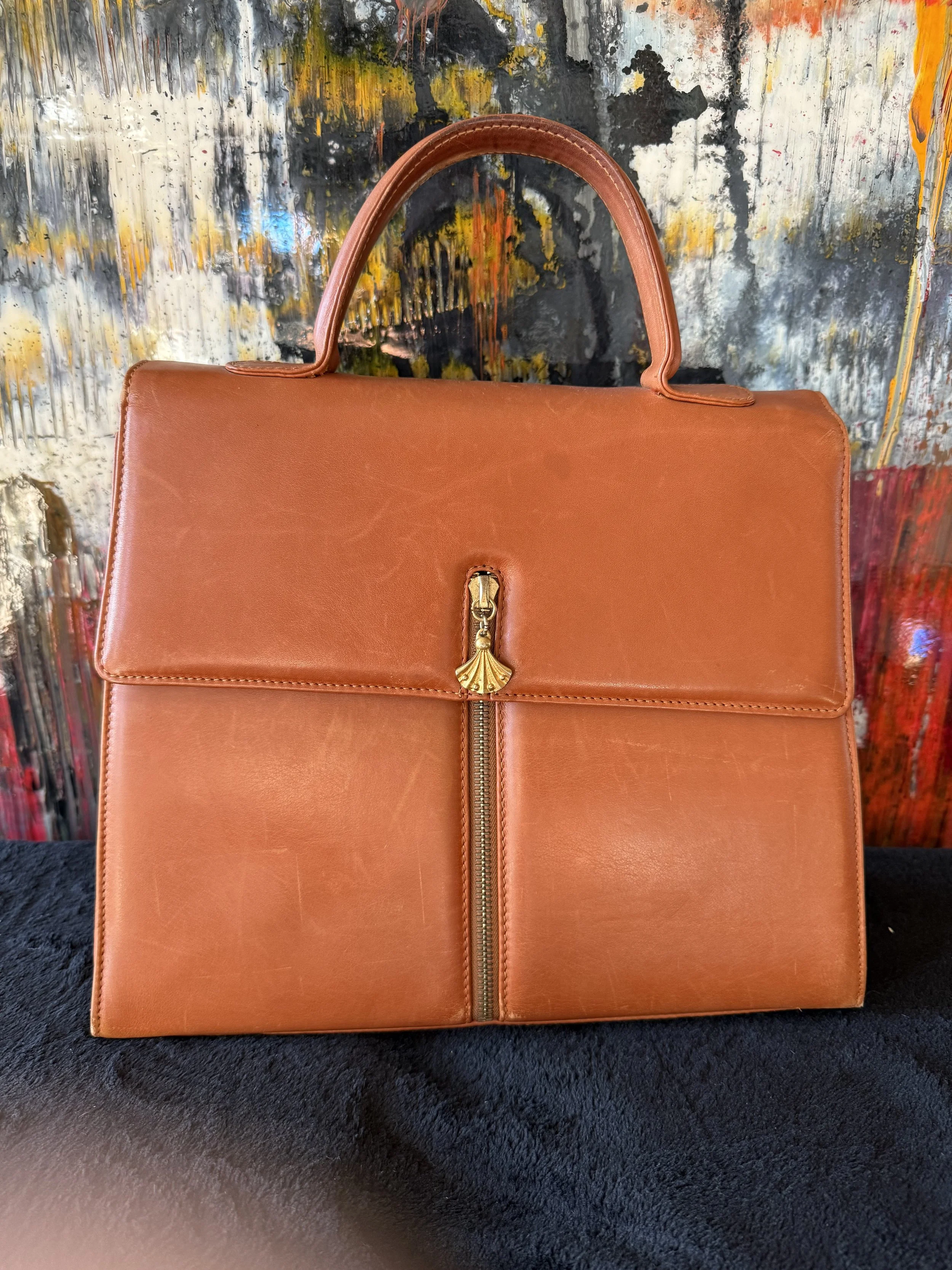 Bally Vintage Top Handle Bag
