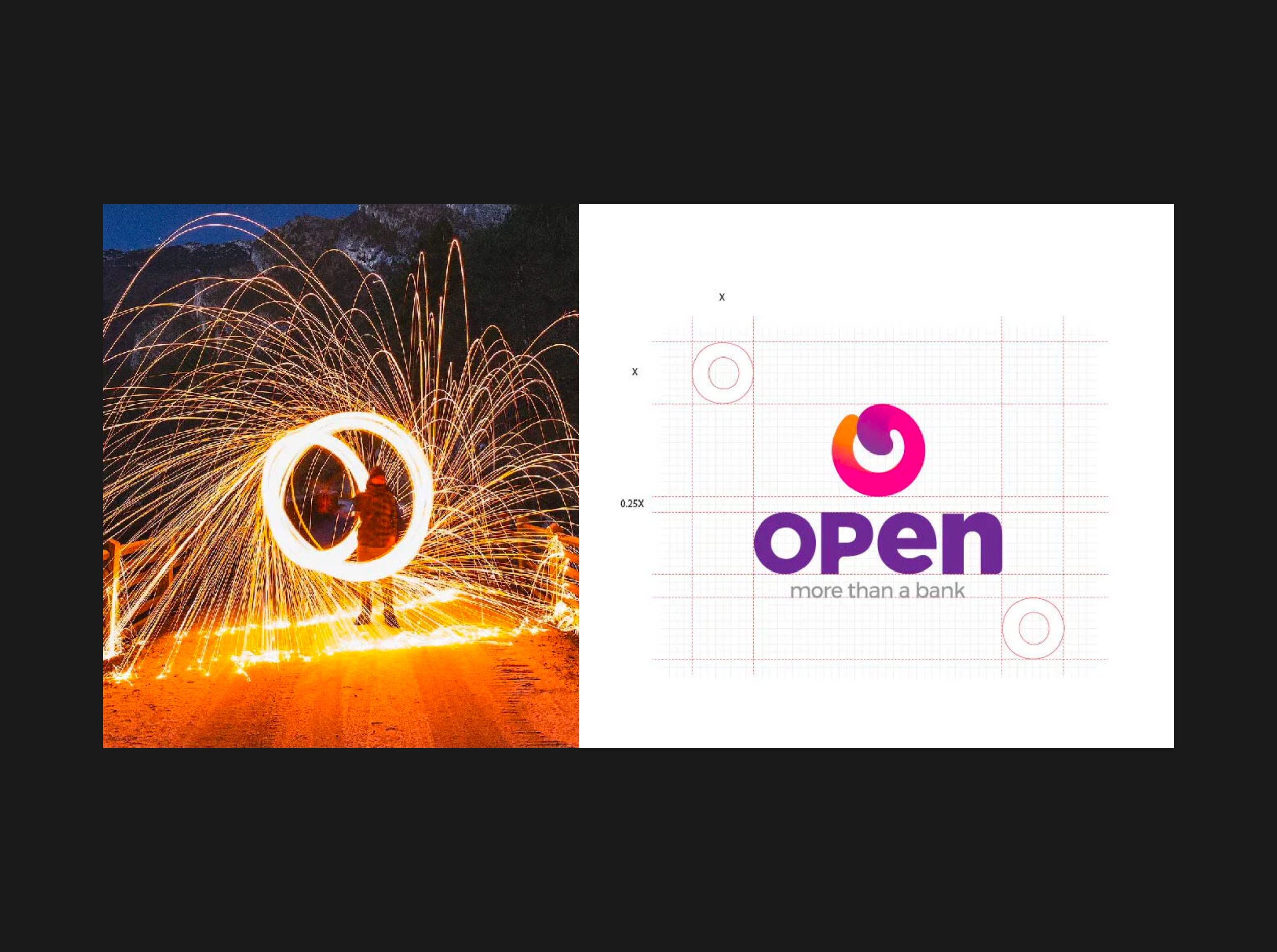 Bank Open - branding