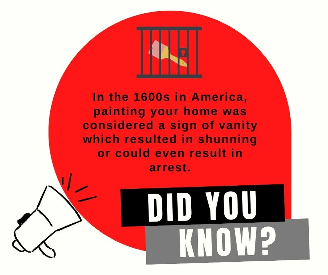 Fun Fact Fridays! 

 #funfactsfriday #funfacts #edmonton #friday #decor #painting #housepainting #yeg #paint #art #ocanada #vanity #arrest