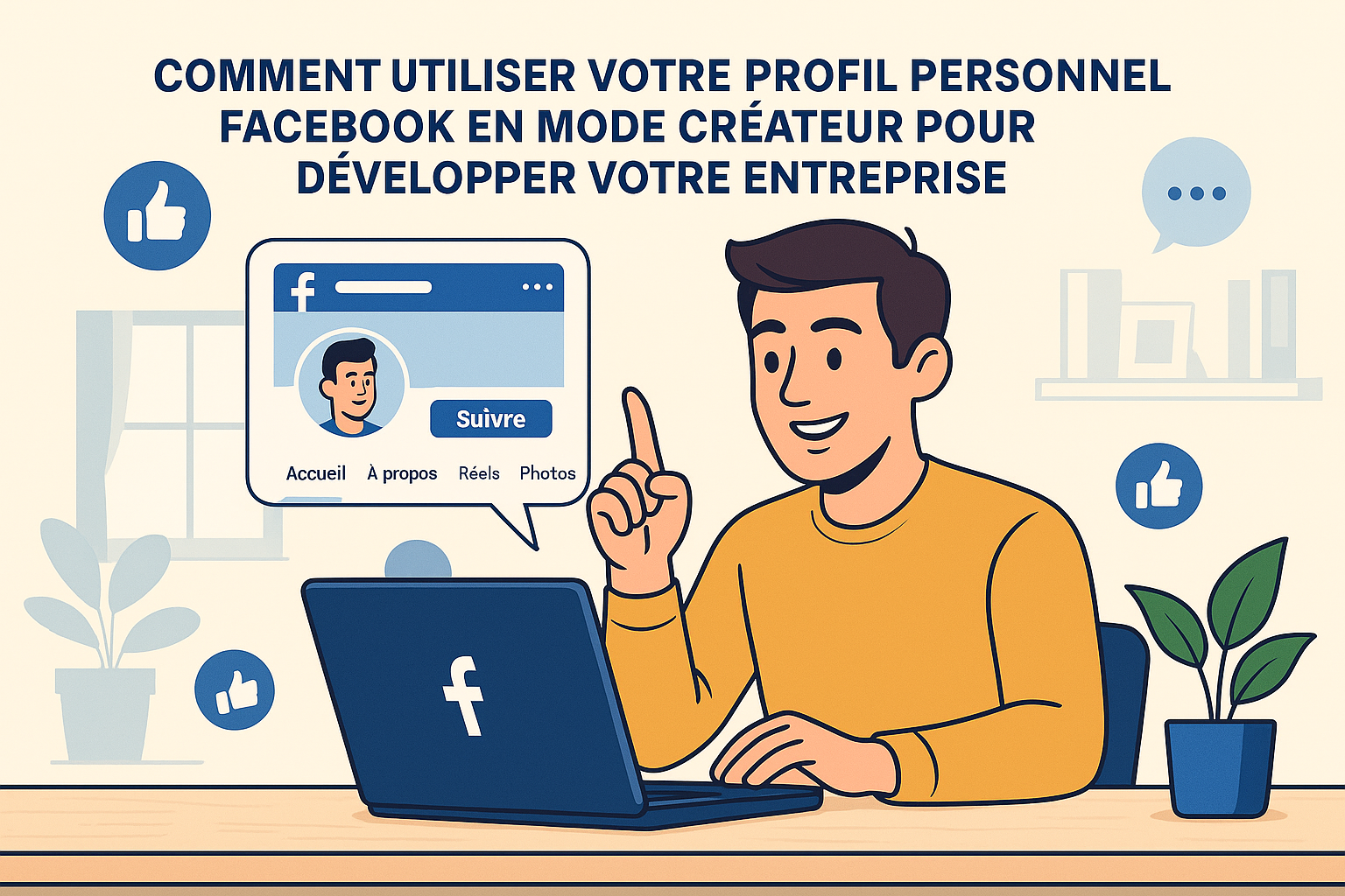 Comment utiliser votre profil personnel Facebook en mode créateur 