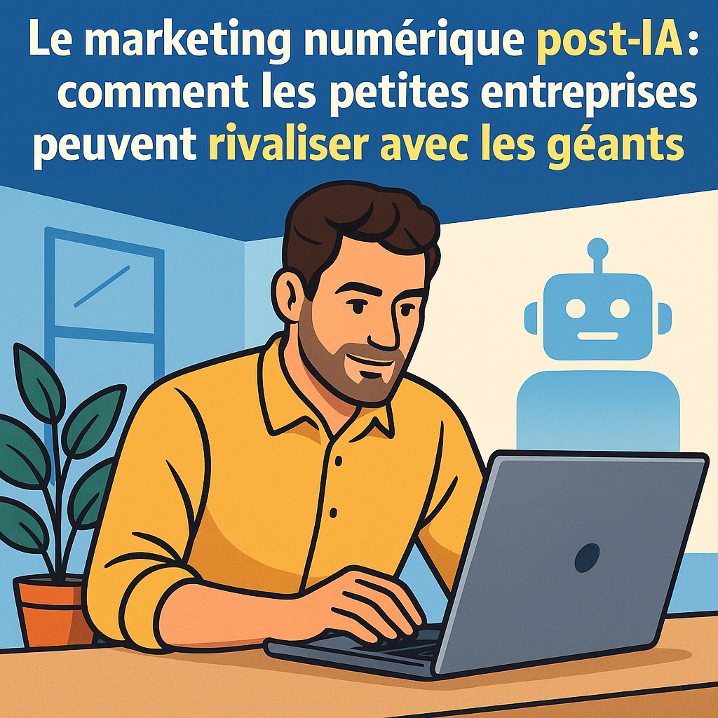 Marketing numérique post-IA : comment les petites entreprises peuvent enfin rivaliser avec les géants