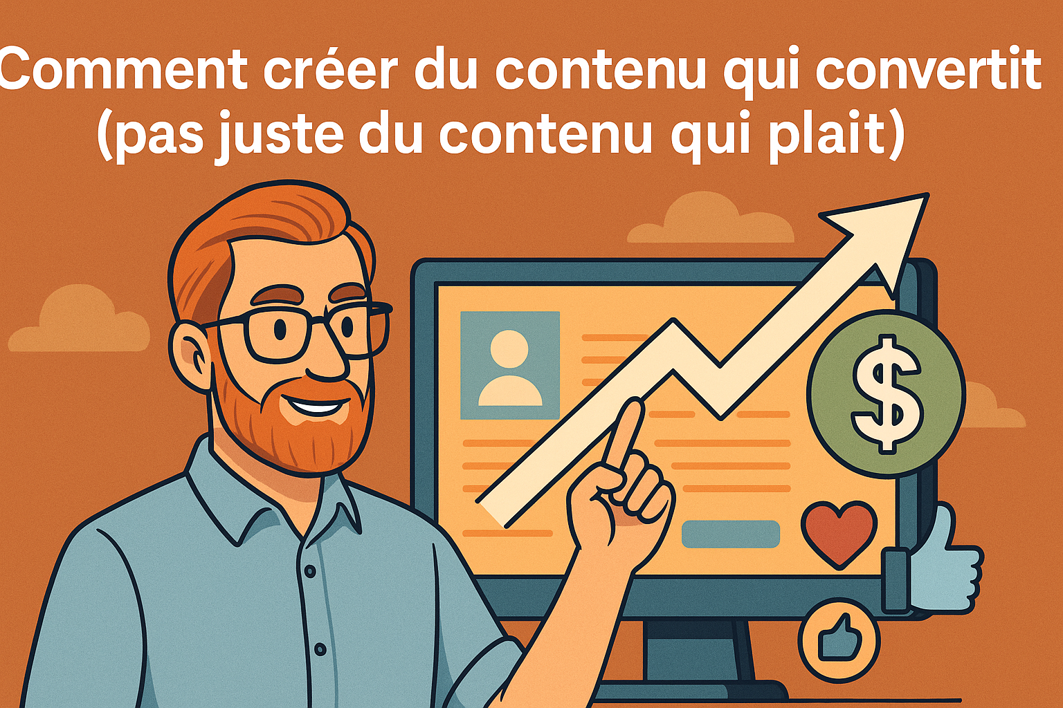 Comment créer du contenu qui convertit (pas juste du contenu qui plaît)