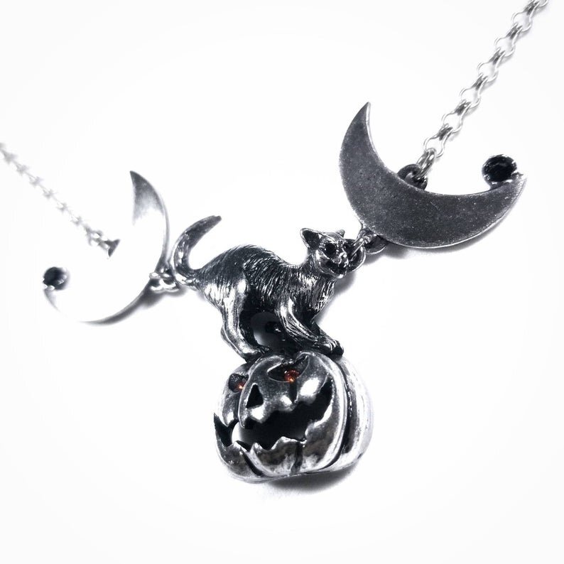 Buy SCAREDY 3 CATS Tv Show Halloween Pendant Necklace Digital Online in  India 