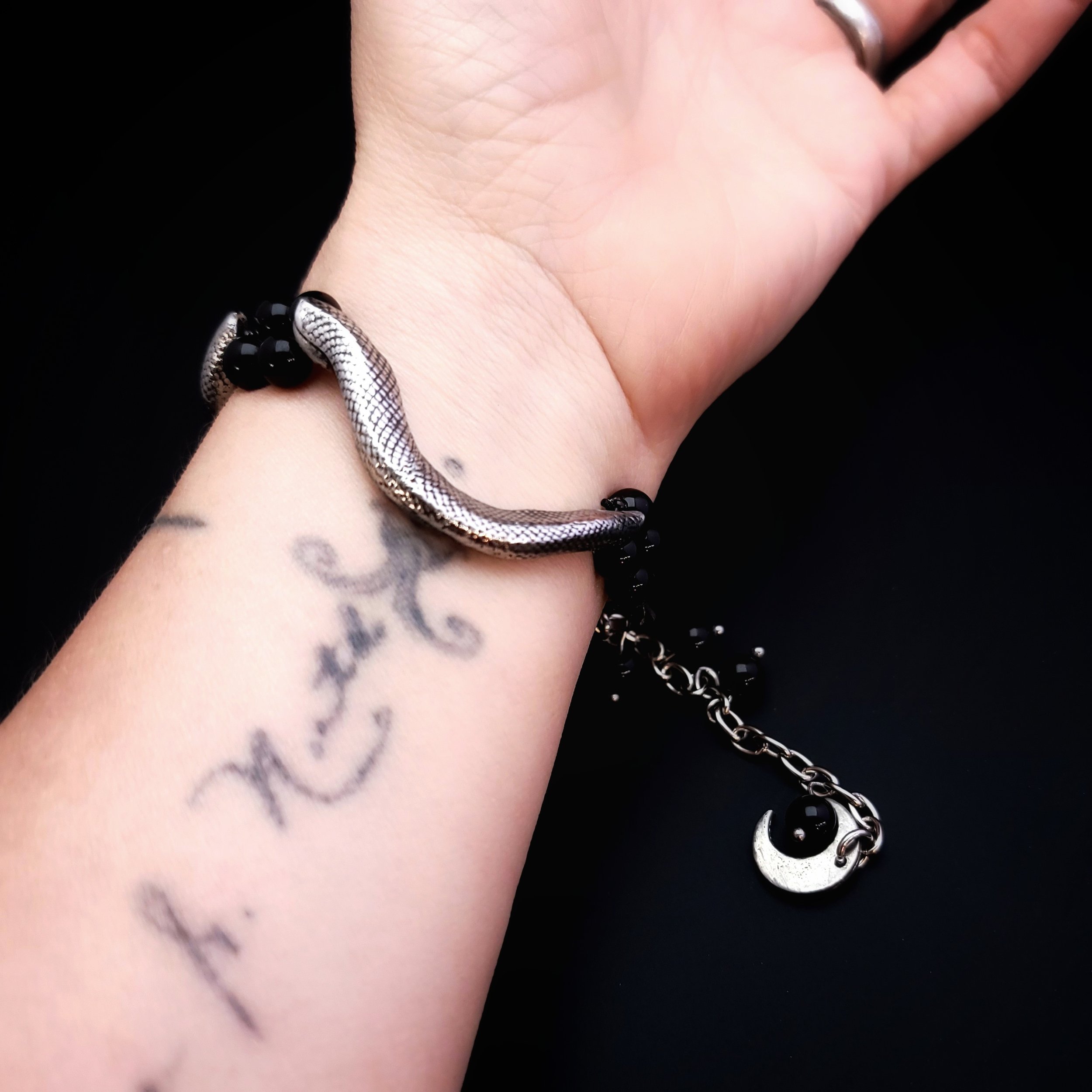 Gold/ Black/ Silver Snake Wrist Cuff Bracelet Serpent Arm Cuff Snake  Jewelry Serpent Jewelry - Etsy