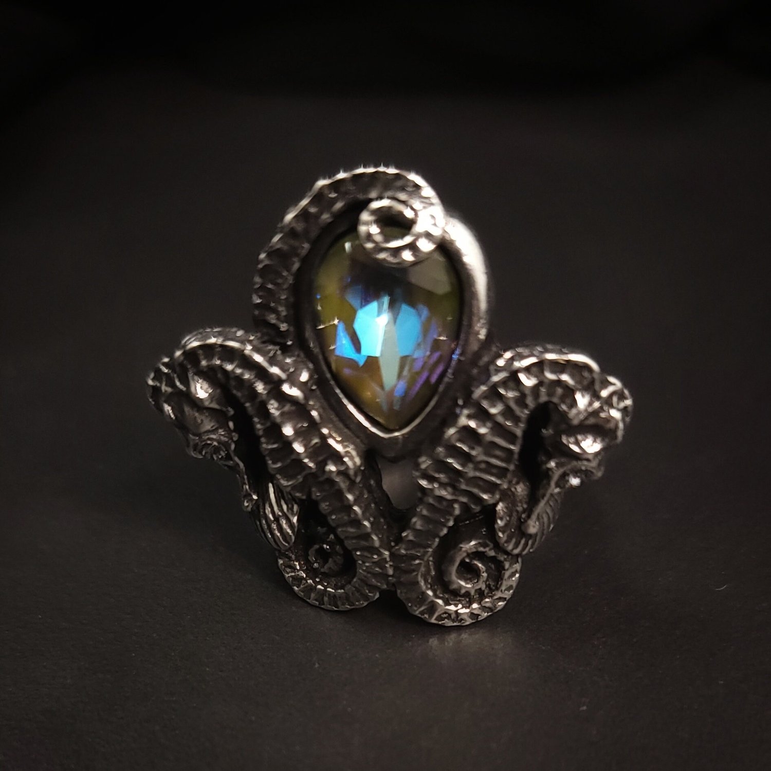 Seahorse Fringe Necklace | Martha Rotten