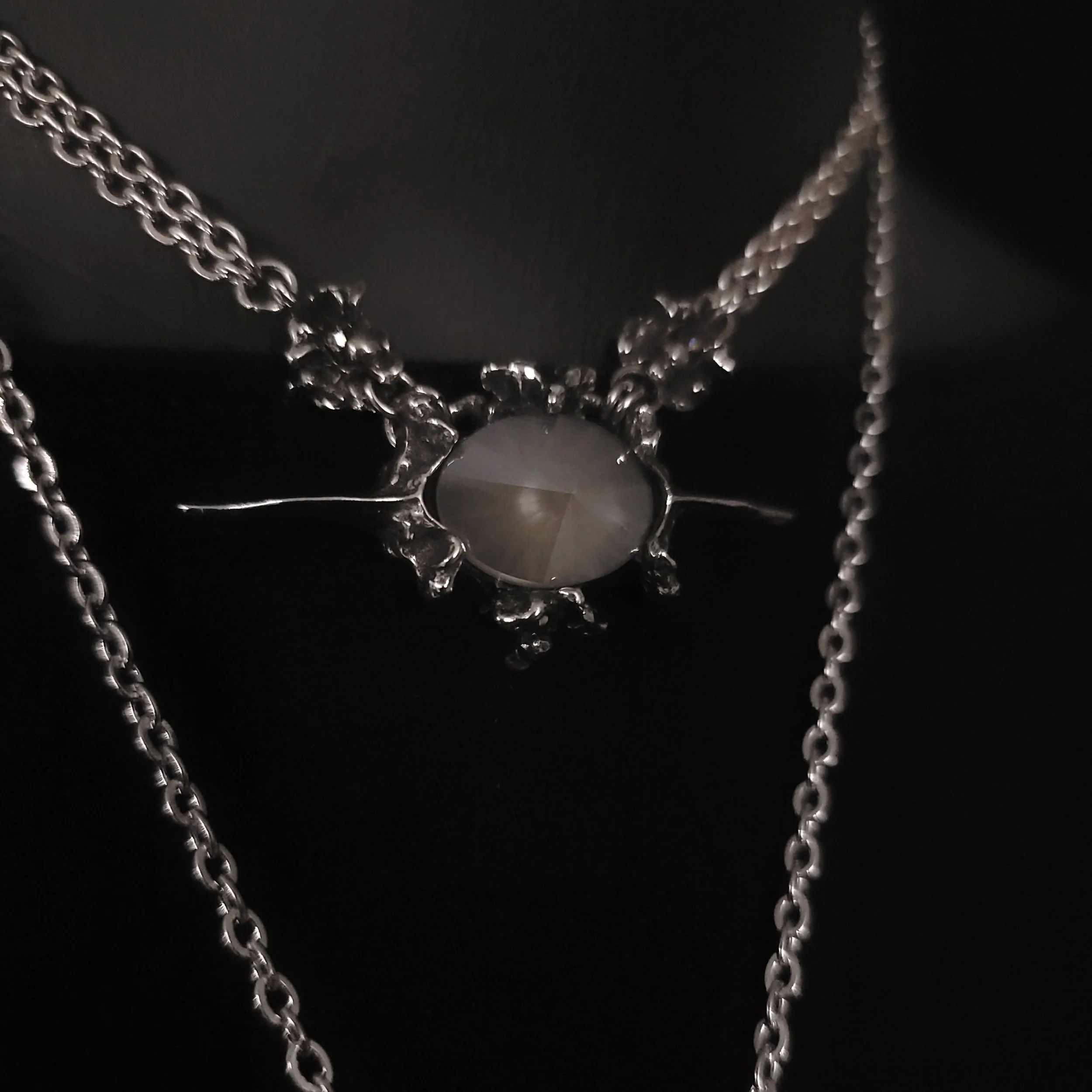 Crystal Snake Vertebrae Necklace (new options)