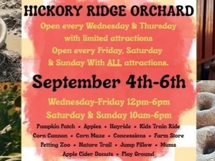 Opening Fall Weekend
