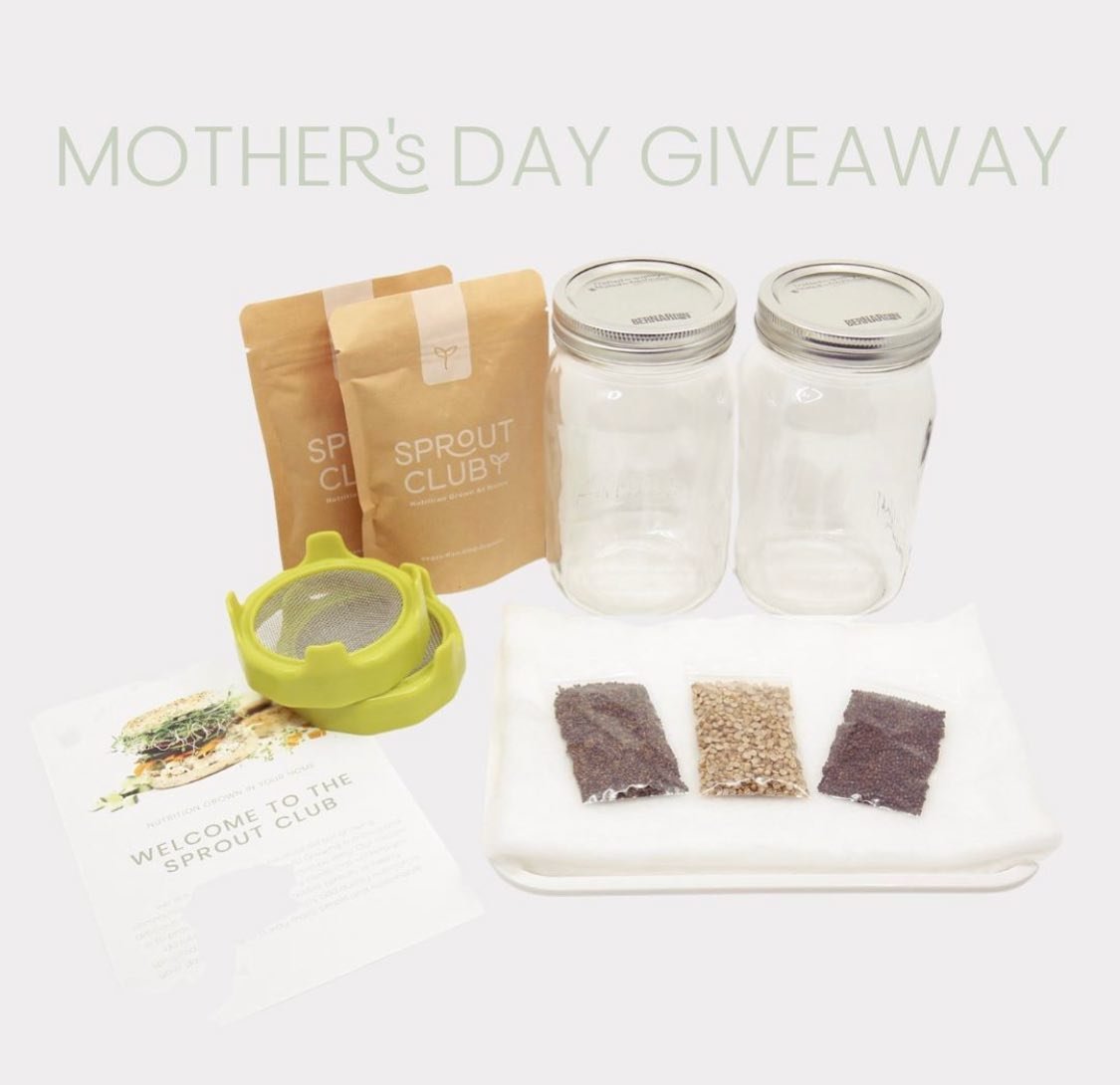 MOTHER&rsquo;S DAY GIVEAWAY 🌱 
It&rsquo;s here again! With Mother&rsquo;s Day just a few days away, maybe you want to gift your Mom something unique, or you&rsquo;re a Mother who deserves to treat yourself. Sprout Club wants to give YOU a sprout sta