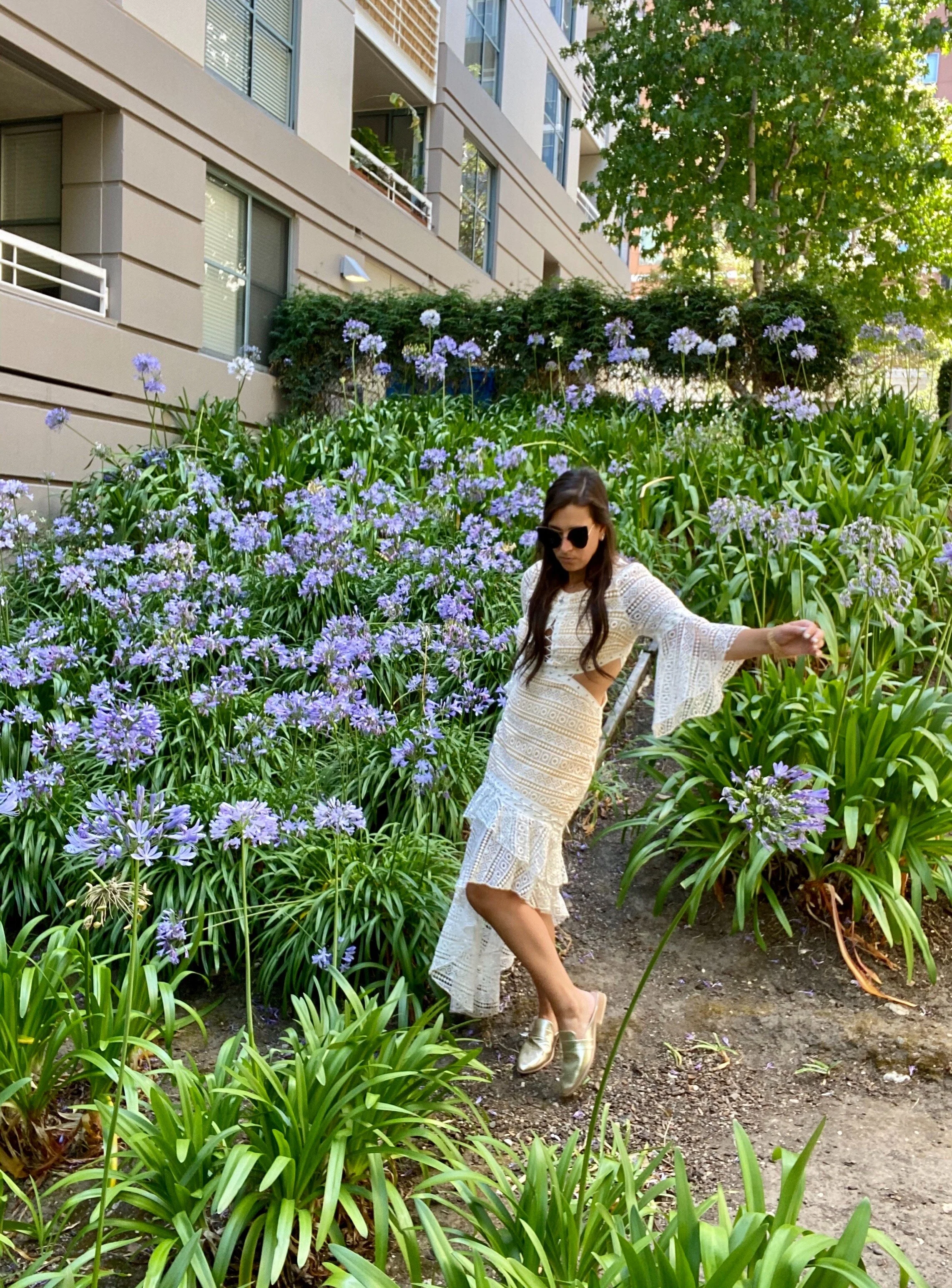 Prancing Through the Flowers