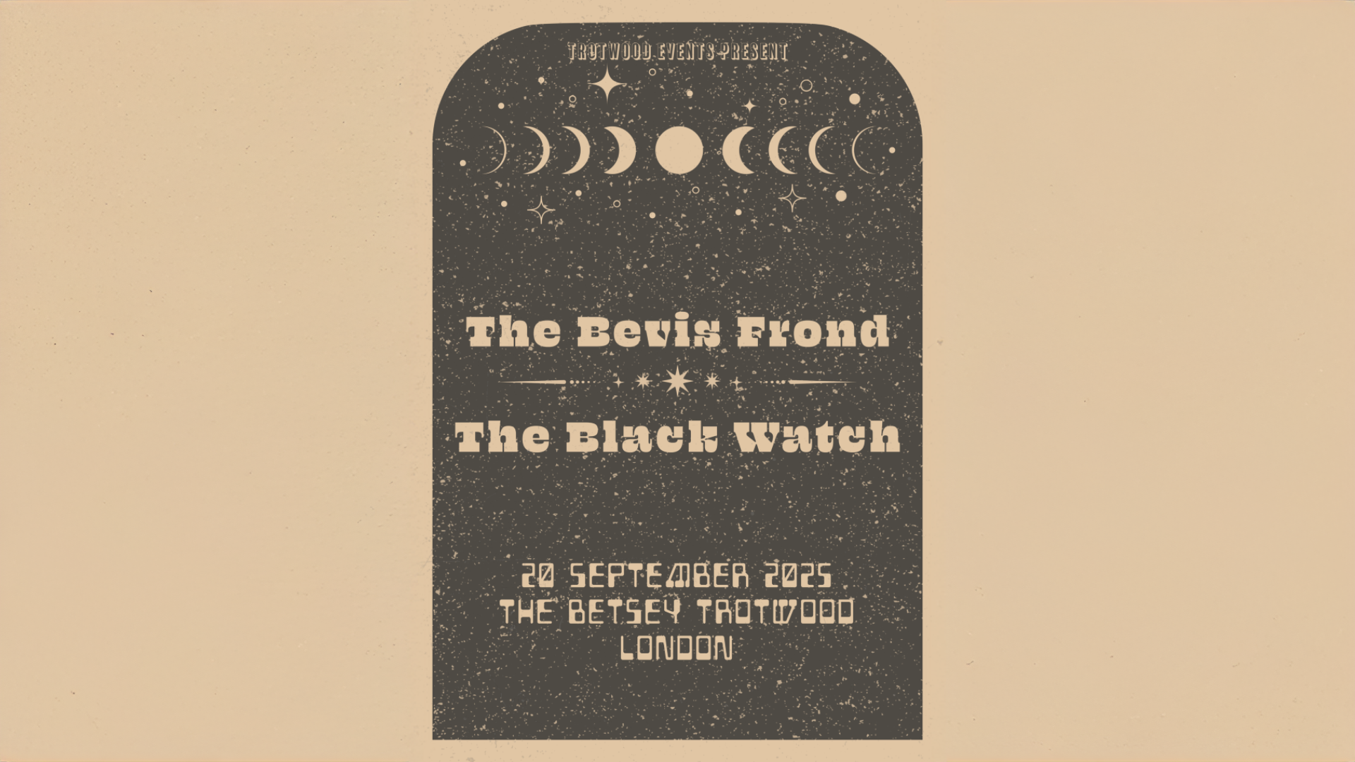 The Bevis Frond (acoustic) + The Black Watch