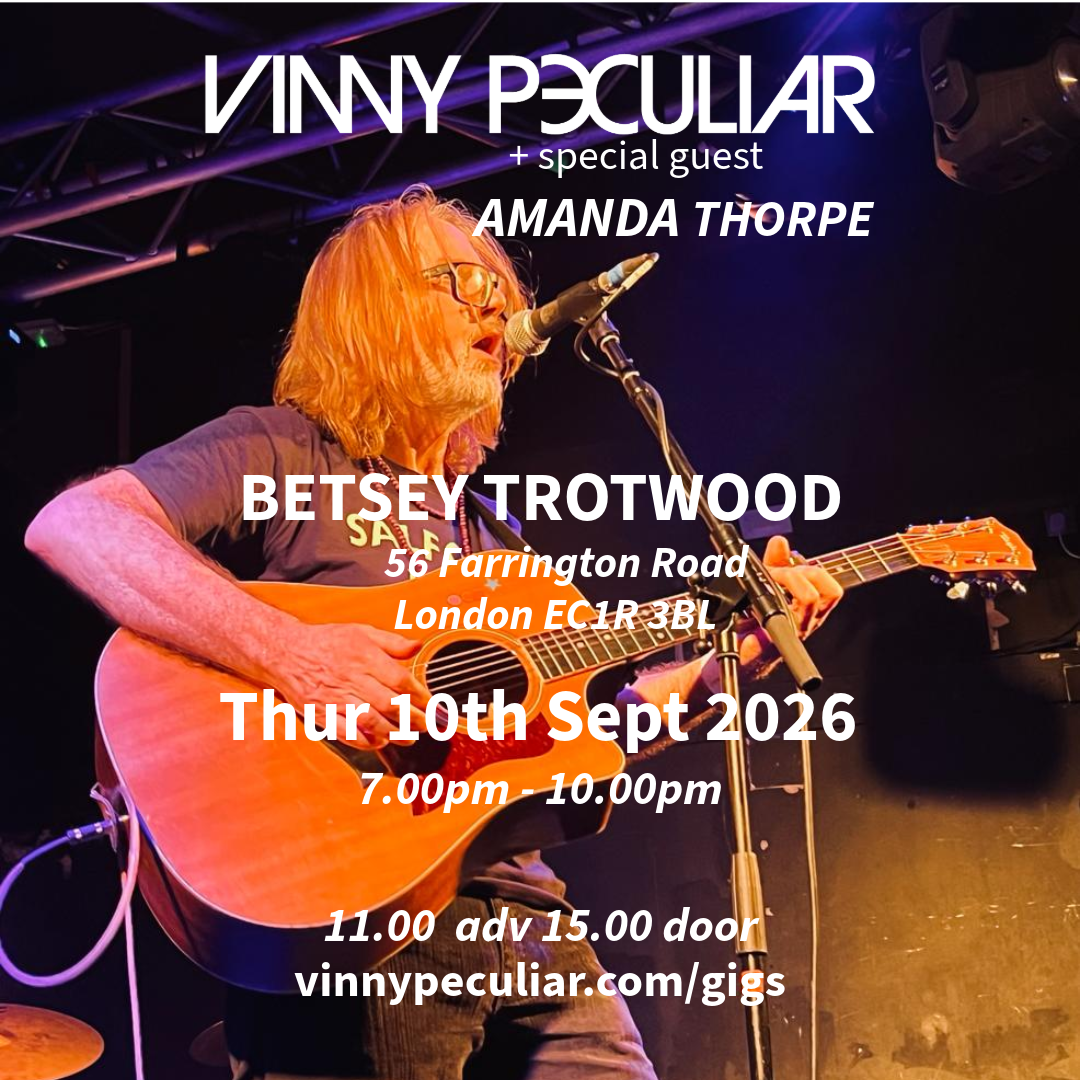 Vinny Peculiar + Amanda Thorpe