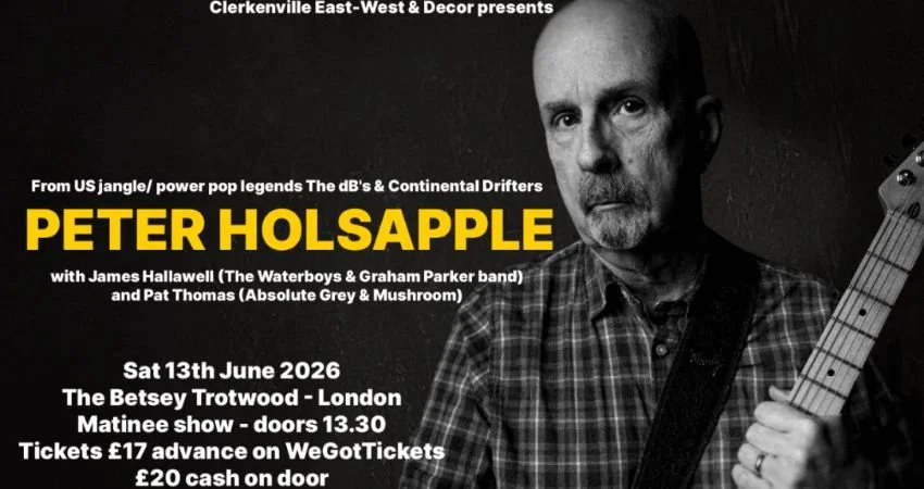 Peter Holsapple + James Hallawell + Pat Thomas