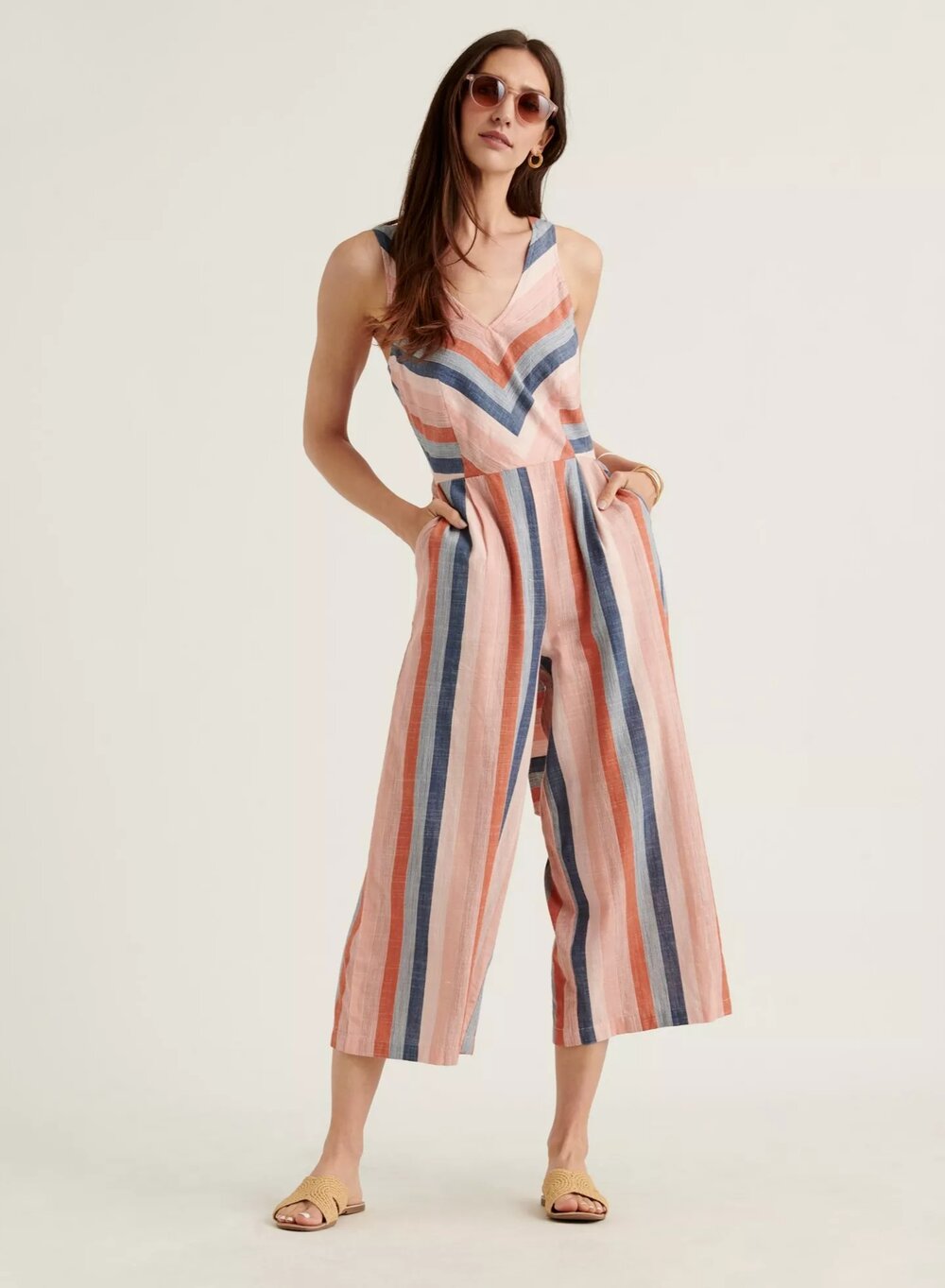 Striped Blake Jumpsuit