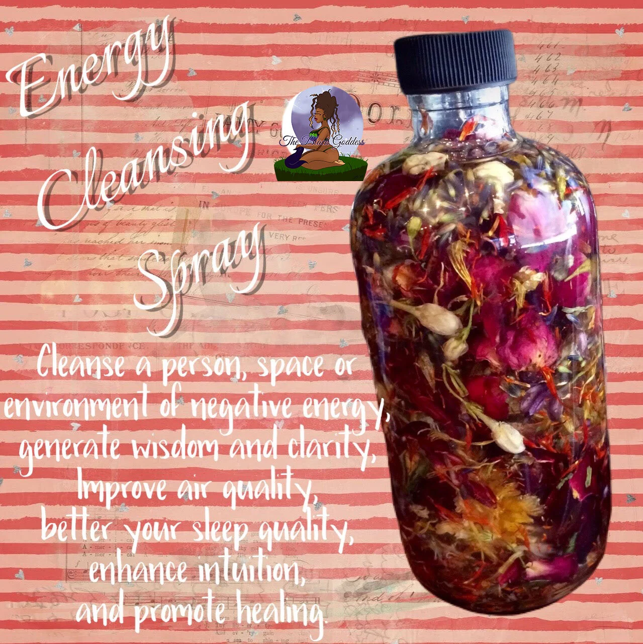 The Black Serum- All-Purpose Cleansing Energy Spray