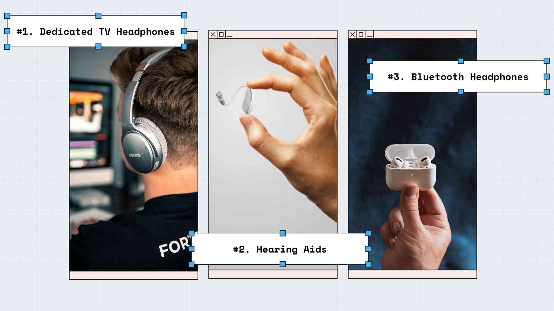 TV Headphones For The Hearing Impaired 