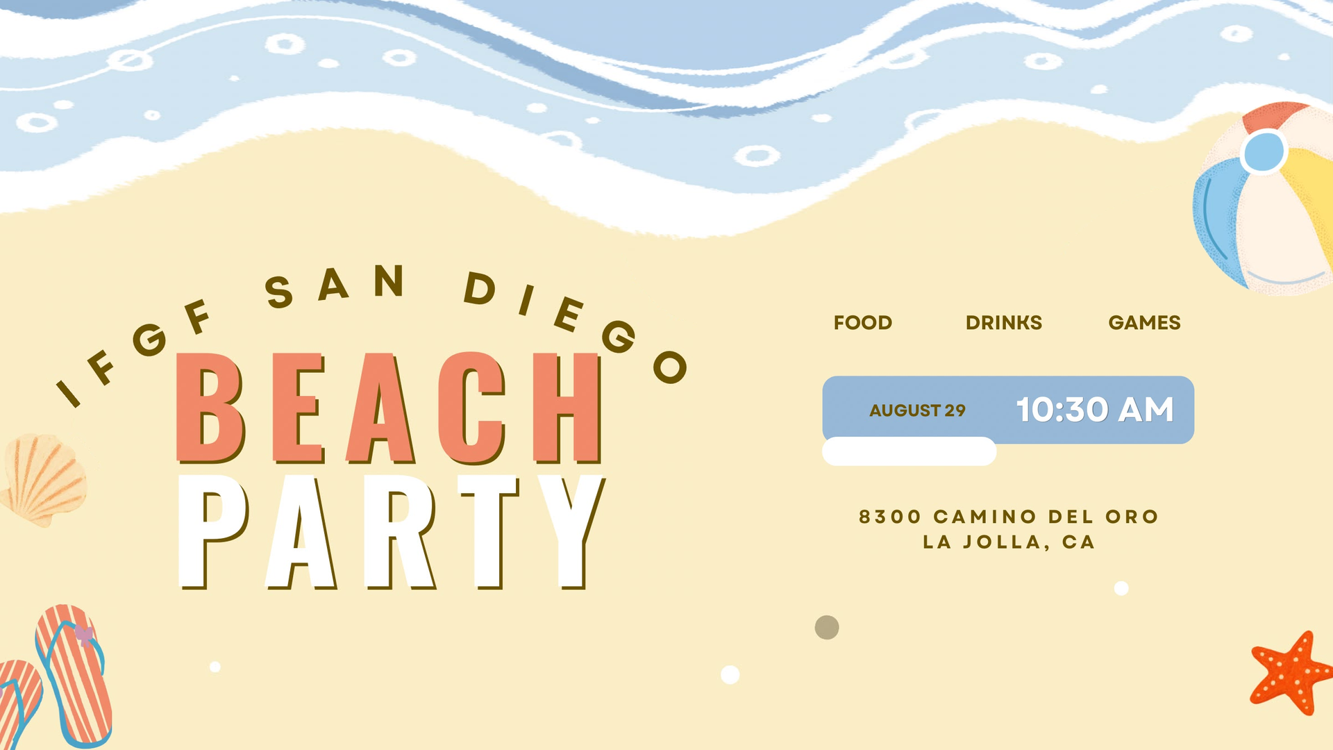 San Diego Beach Party