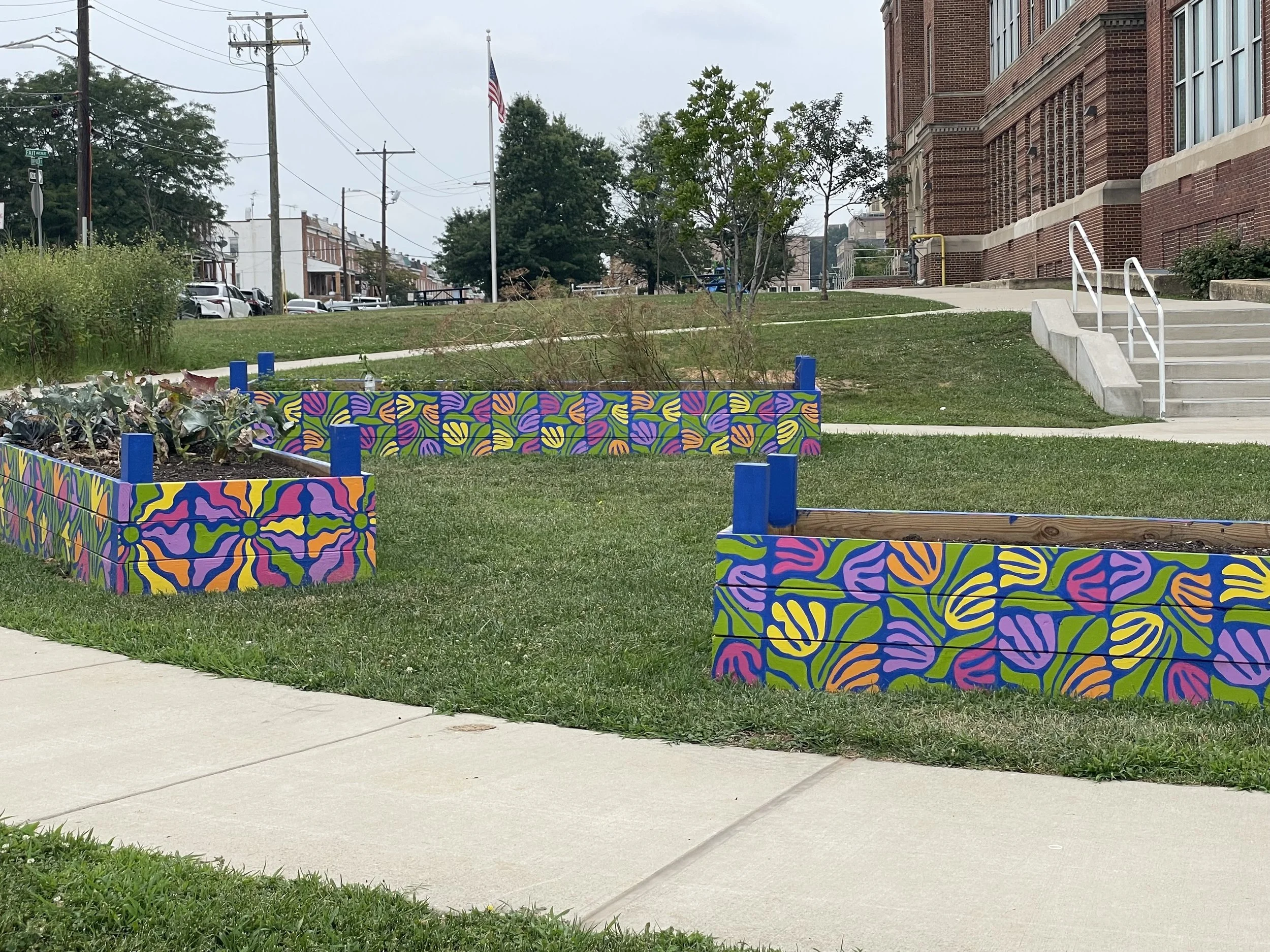 John Ruhrah Elementary/Middle School Community Garden: May 2025