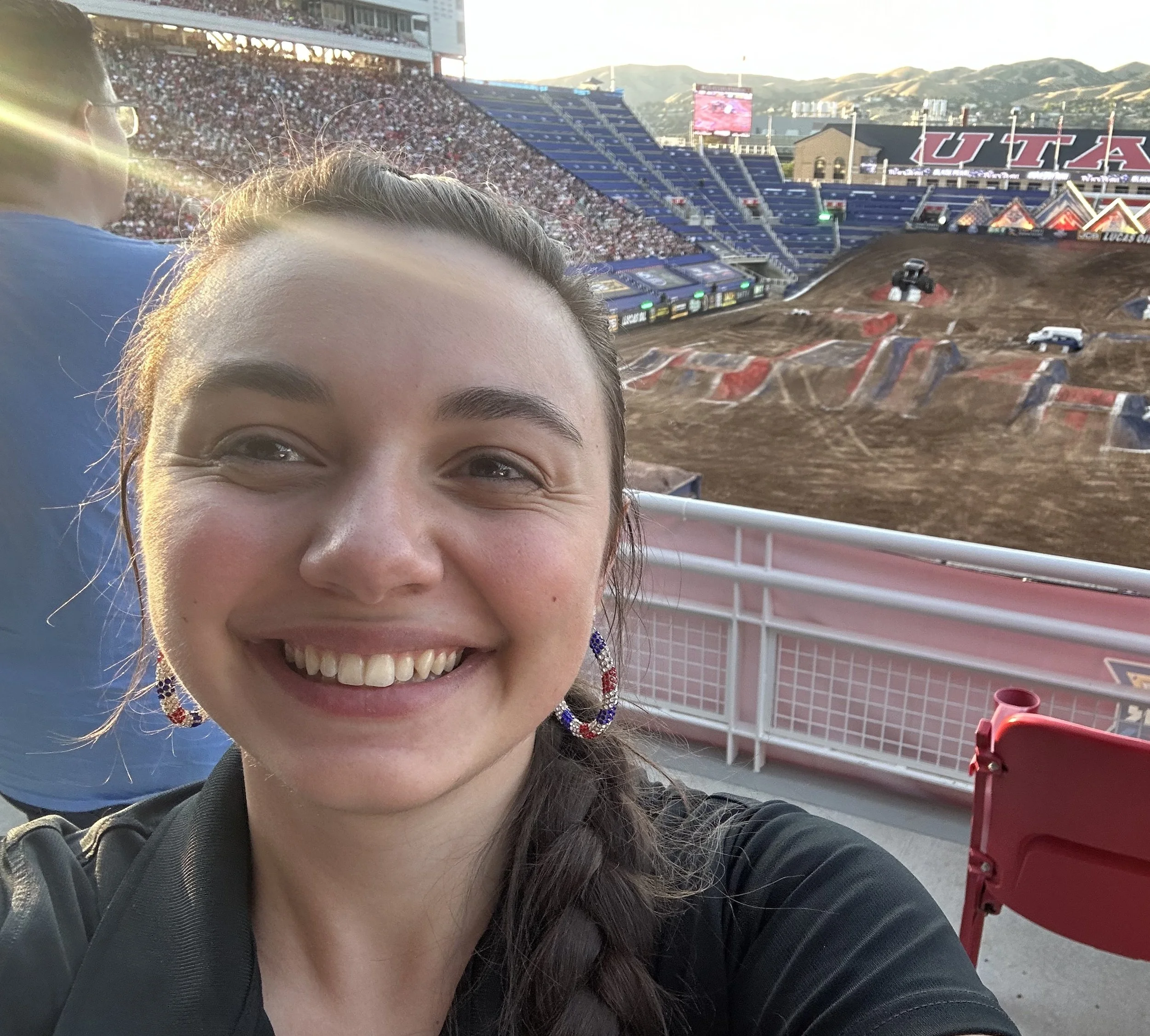 July 4th, 2026: Amber goes to the Monster Truck 2026 World Finals!