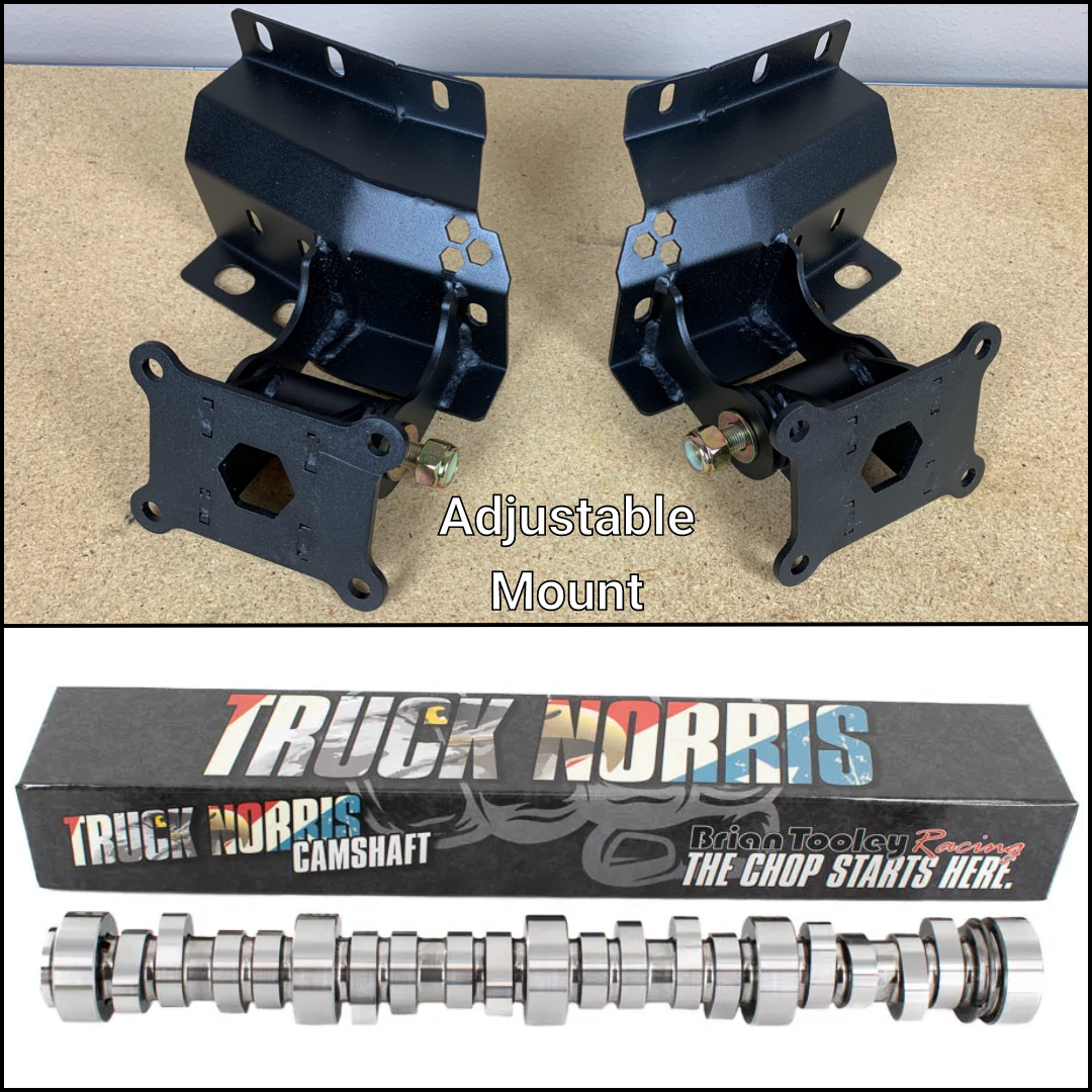 LSx Motor Mounts for Jeep Cherokee XJ Chassis (New Adjustable