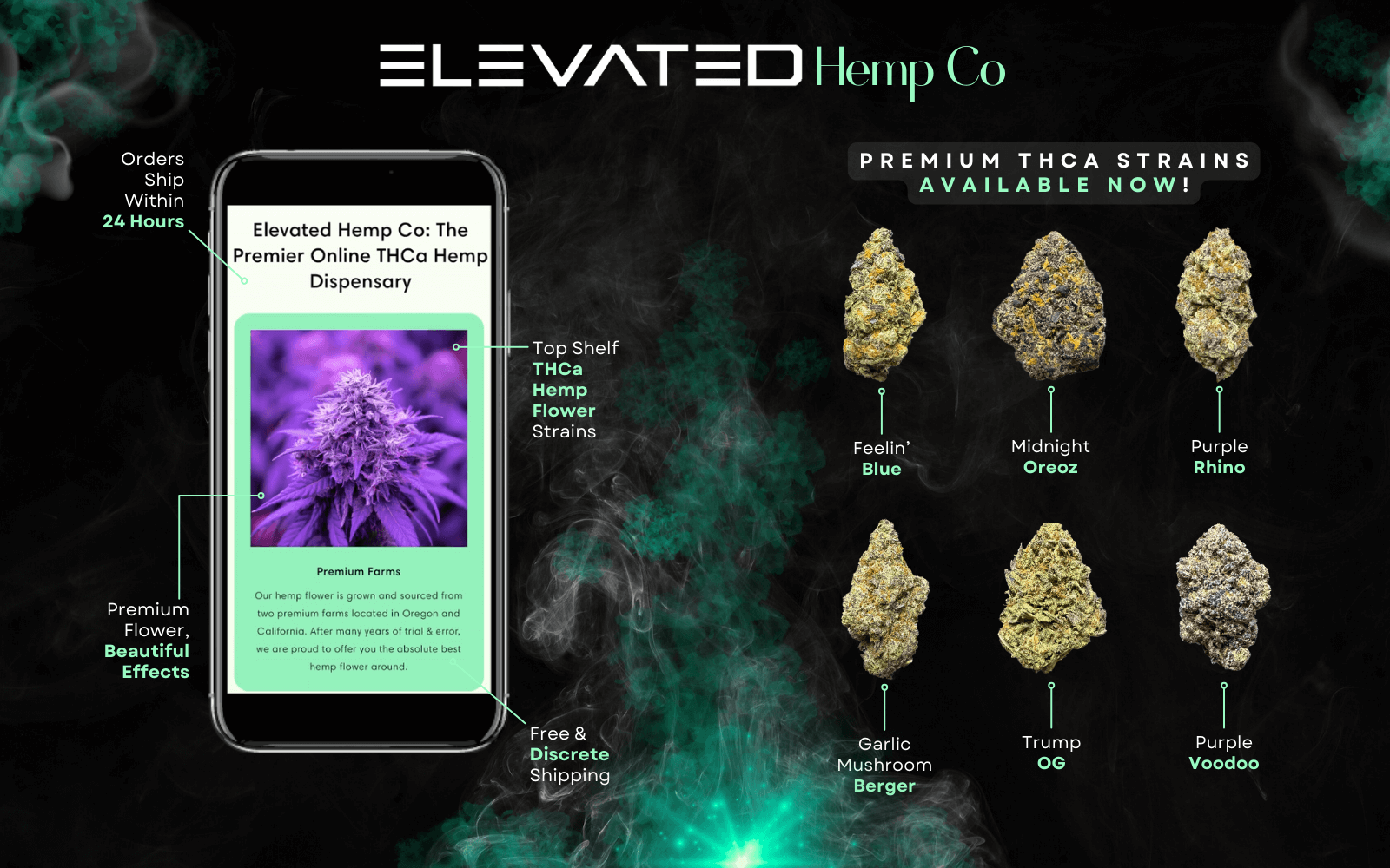 5 Best Online THCa Hemp Flower Companies in 2024 — Elevated Smoke Shop