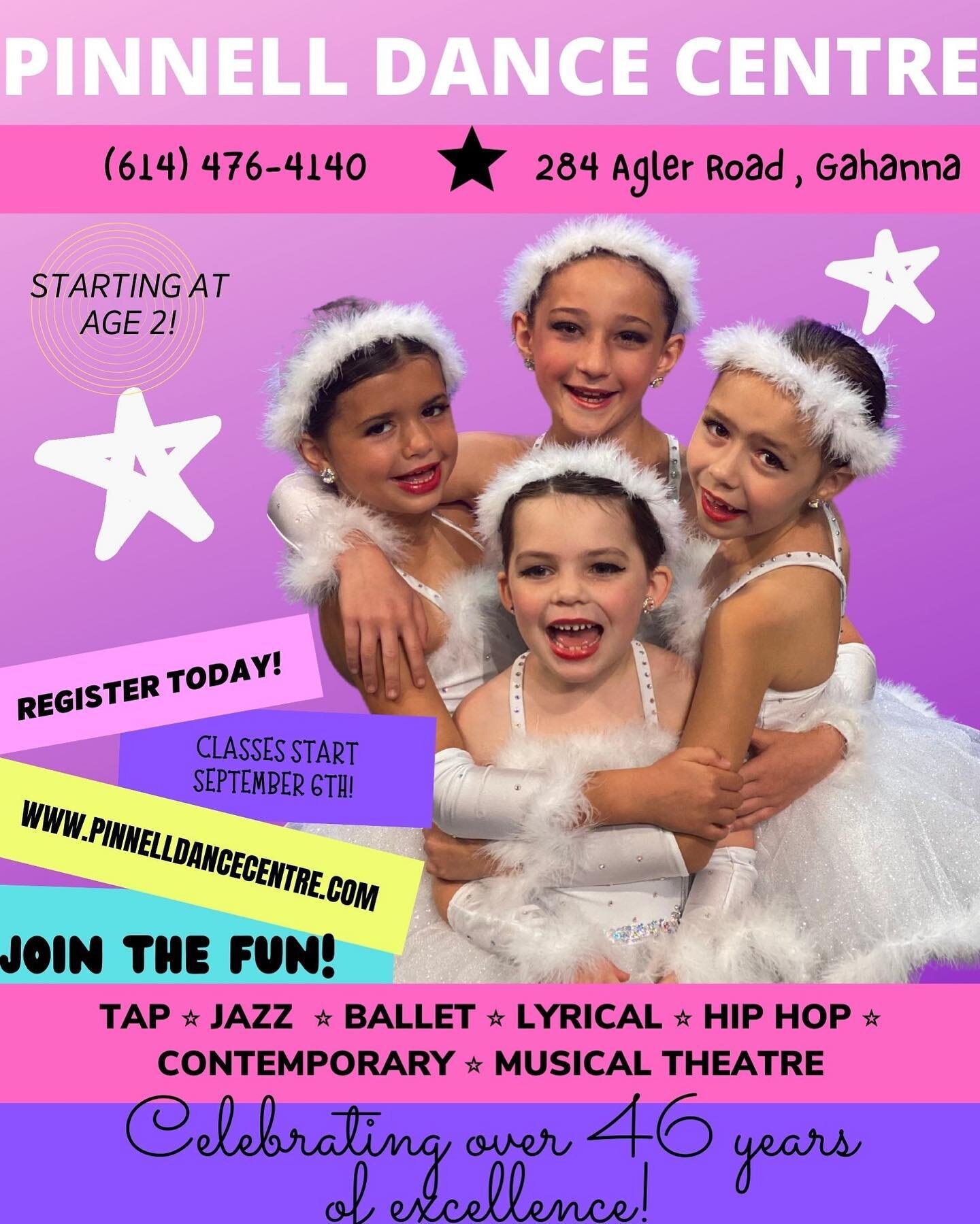 Join the fun today!!! Register here-

https://www.pinnelldancecentre.com/recreational-dance-schedule-20222023