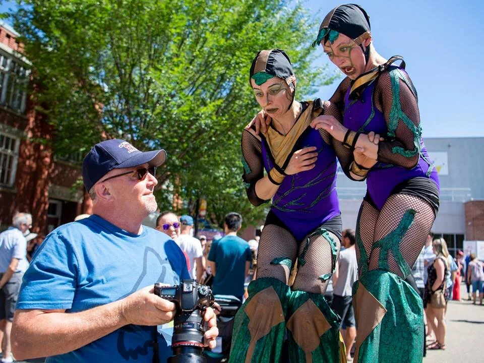 Acro Aliens, Photo by Marc Chalifoux