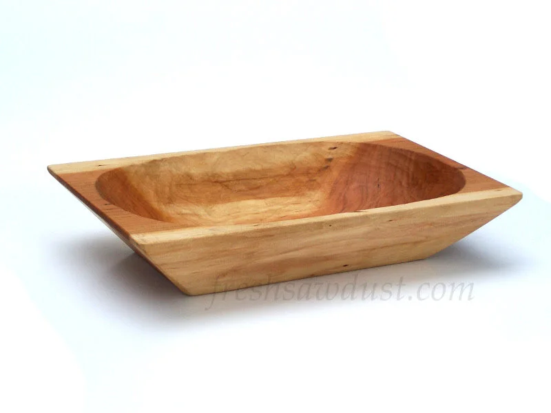 Bevel Series Bowl in Cherry