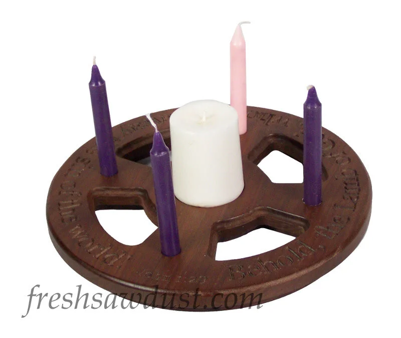Advent Wreath for Tabletop