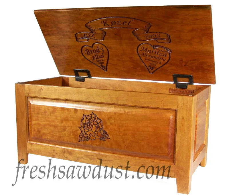 Custom Memory Box in Cherry