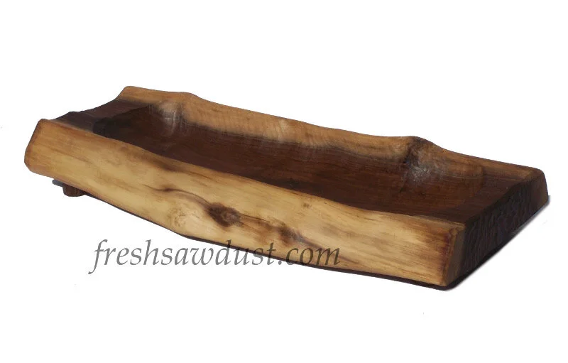 Hewn Series Walnut Bowl