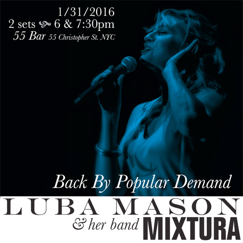 Back by popular demand - 55 Bar Jan 31