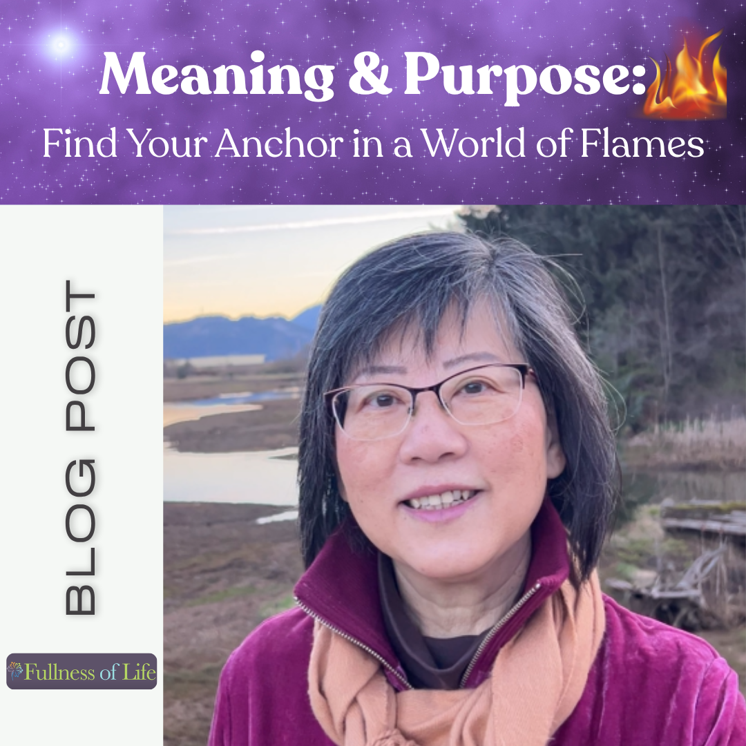 Meaning &amp; Purpose: Find Your Anchor in a World of Flames