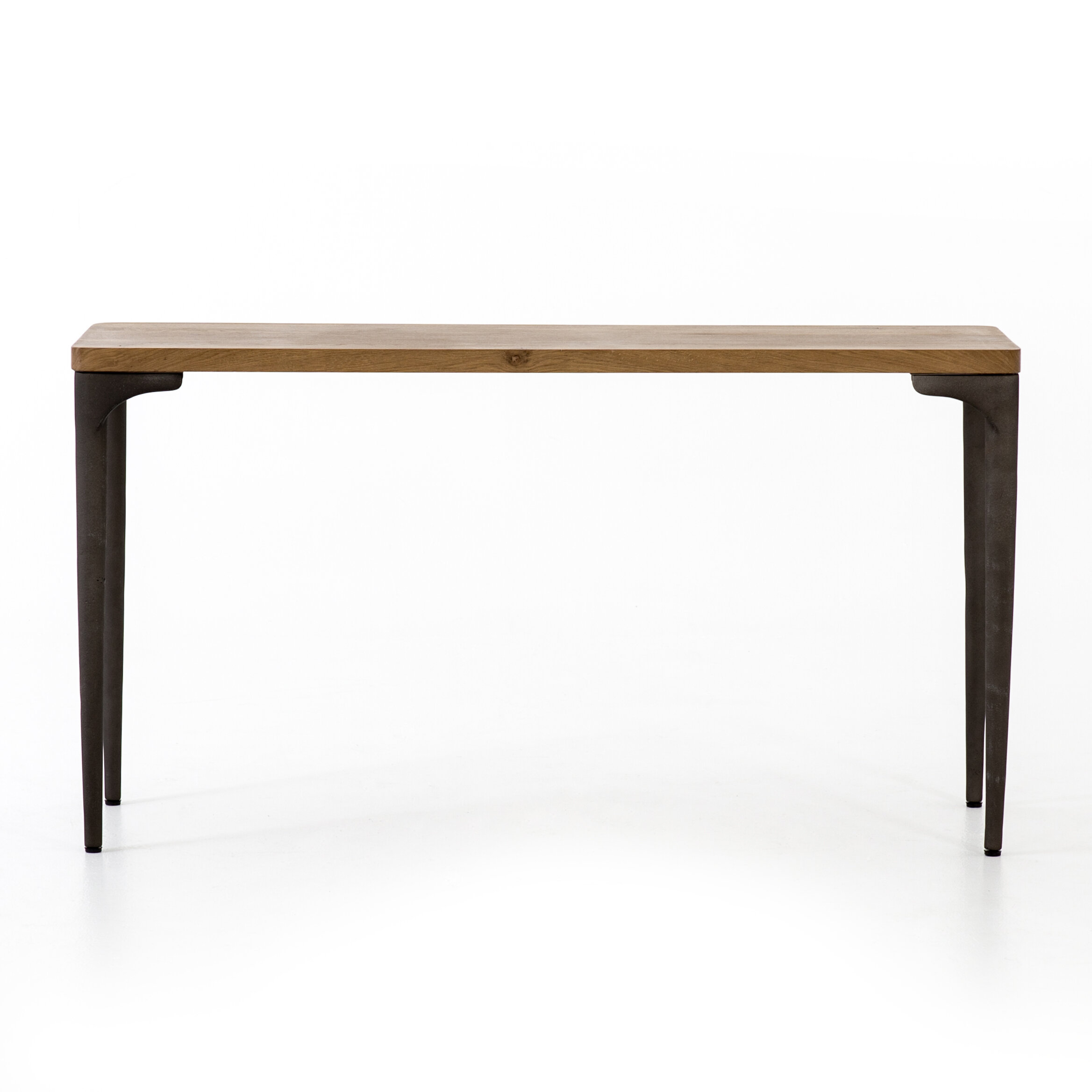 Cane Console Table