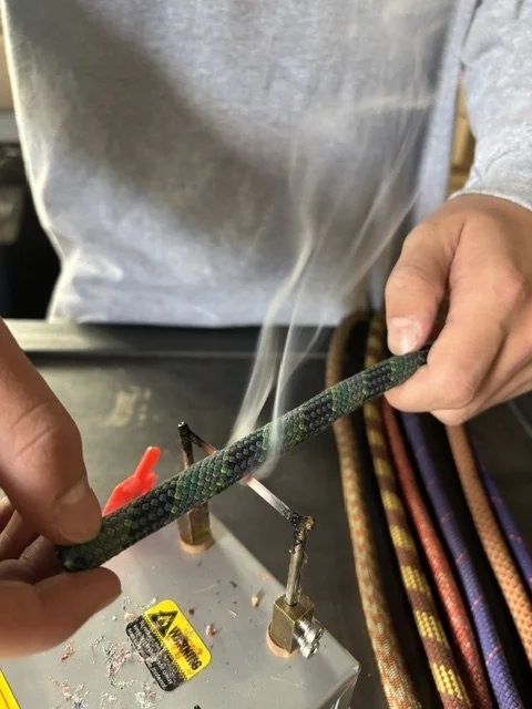 burning a leash end