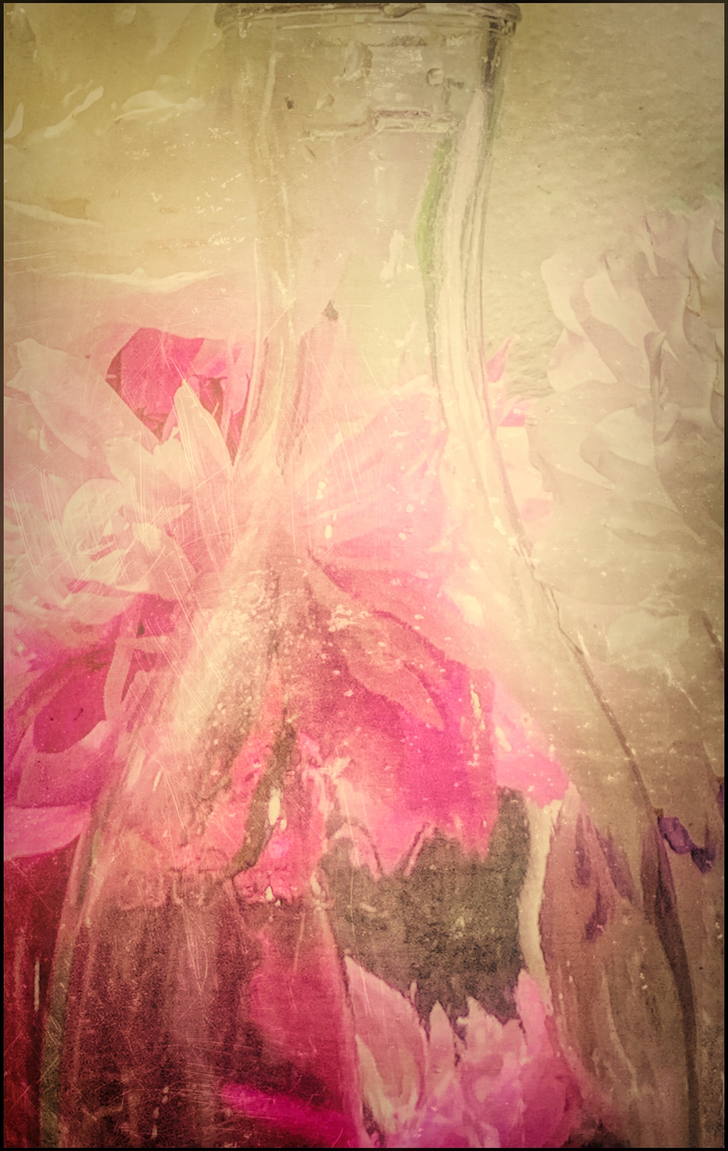 Peony & Bottle